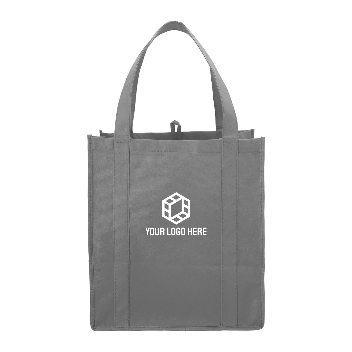 Hercules Non-Woven Grocery Tote with Full Color Print (Minimum 150)