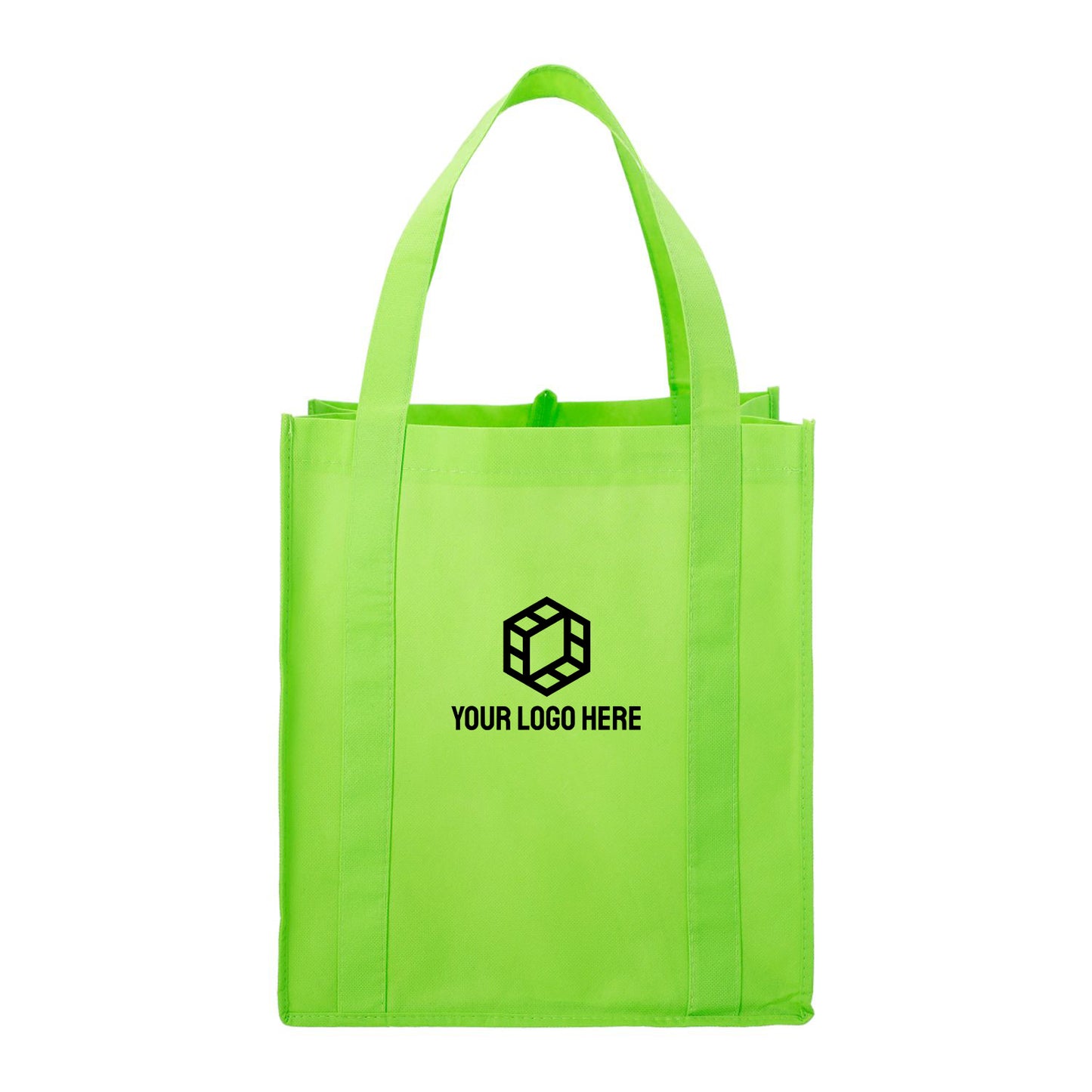 Hercules Non-Woven Grocery Tote with Full Color Print (Minimum 150)