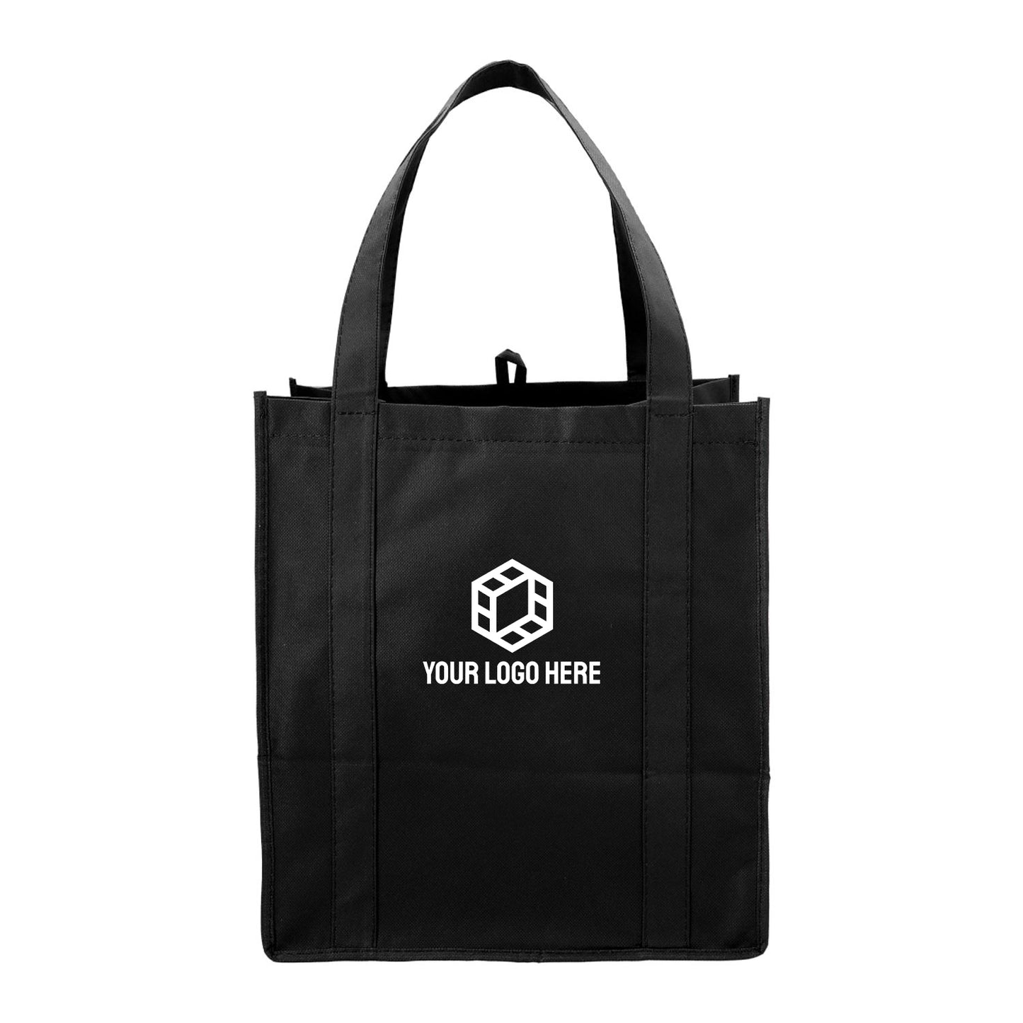 Hercules Non-Woven Grocery Tote with Full Color Print (Minimum 150)