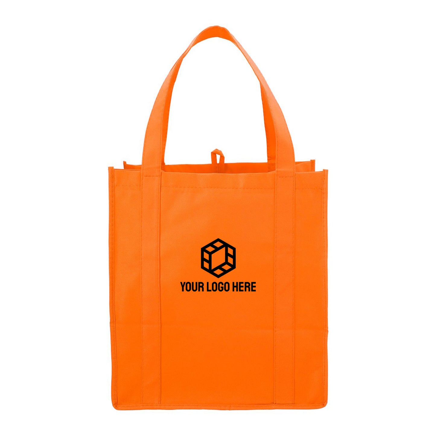 Hercules Non-Woven Grocery Tote with Full Color Print (Minimum 150)
