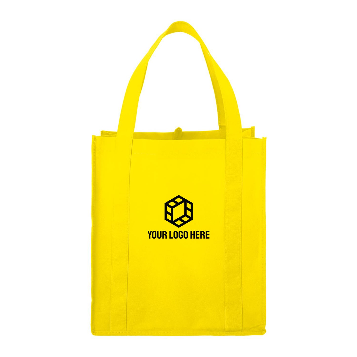 Hercules Non-Woven Grocery Tote with Full Color Print (Minimum 150)