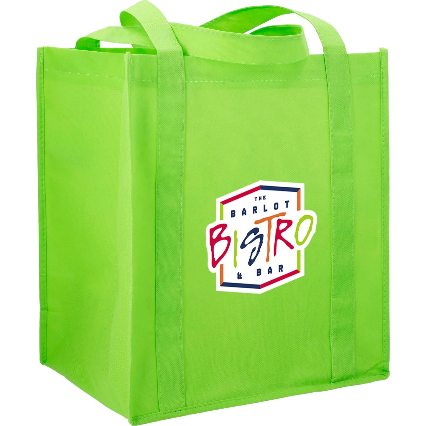 Hercules Non-Woven Grocery Tote with Full Color Print