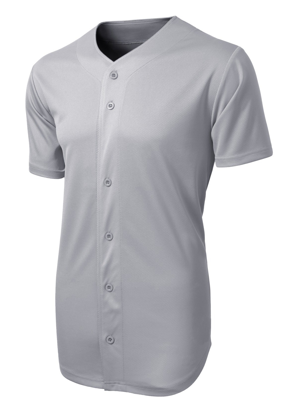 Sport-Tek® PosiCharge® Tough Mesh Full-Button Jersey