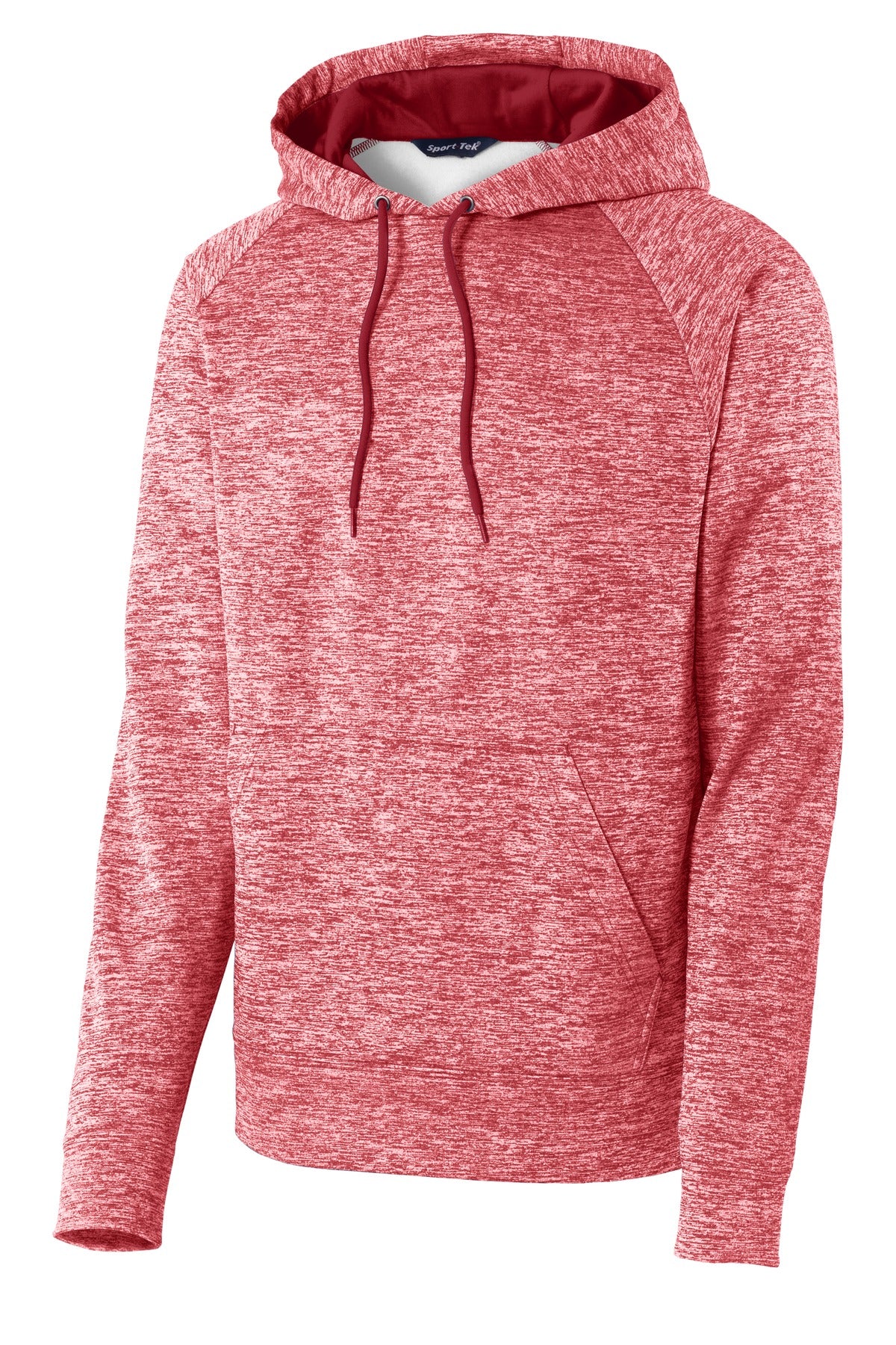 Sport-Tek® PosiCharge® Electric Heather Fleece Hooded Pullover