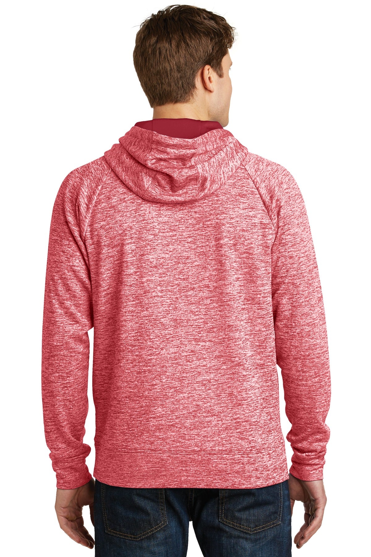 Sport-Tek® PosiCharge® Electric Heather Fleece Hooded Pullover