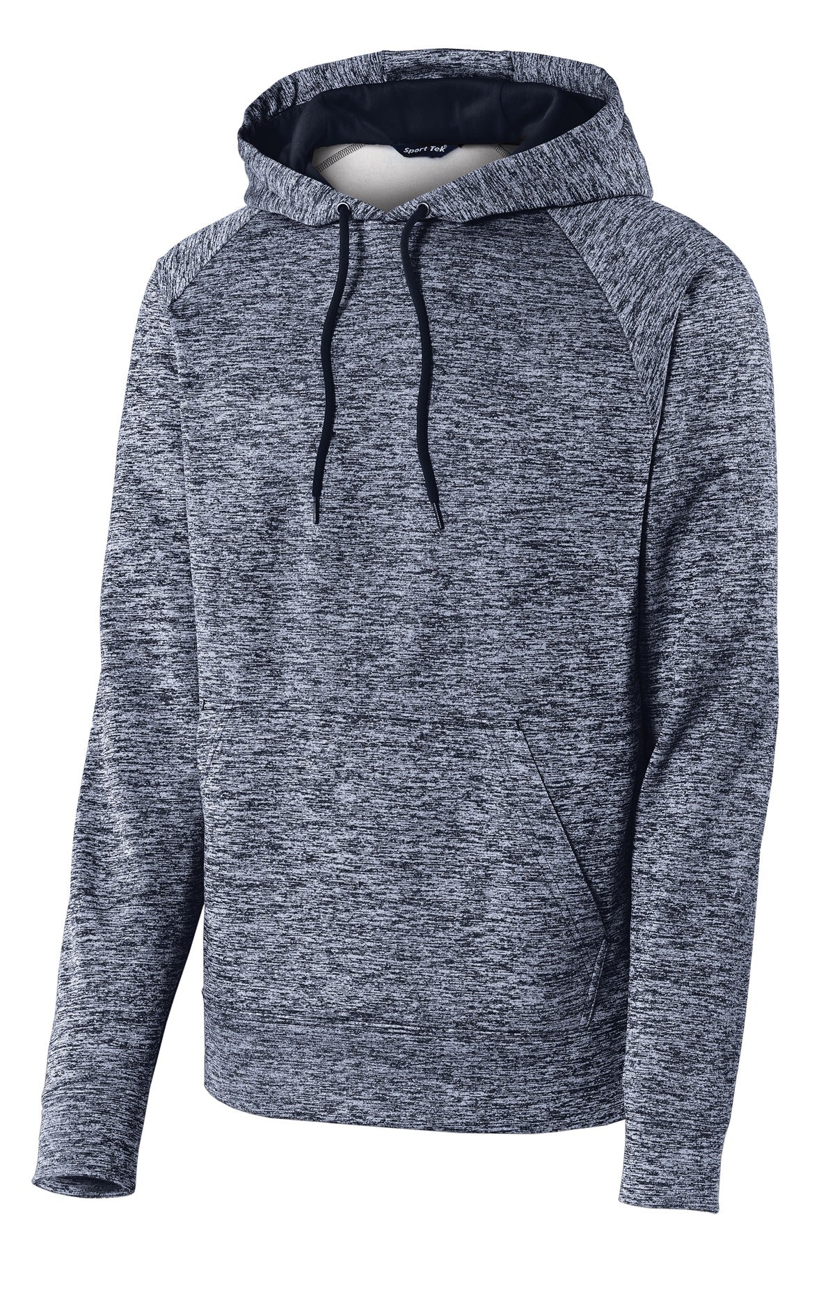Sport-Tek® PosiCharge® Electric Heather Fleece Hooded Pullover