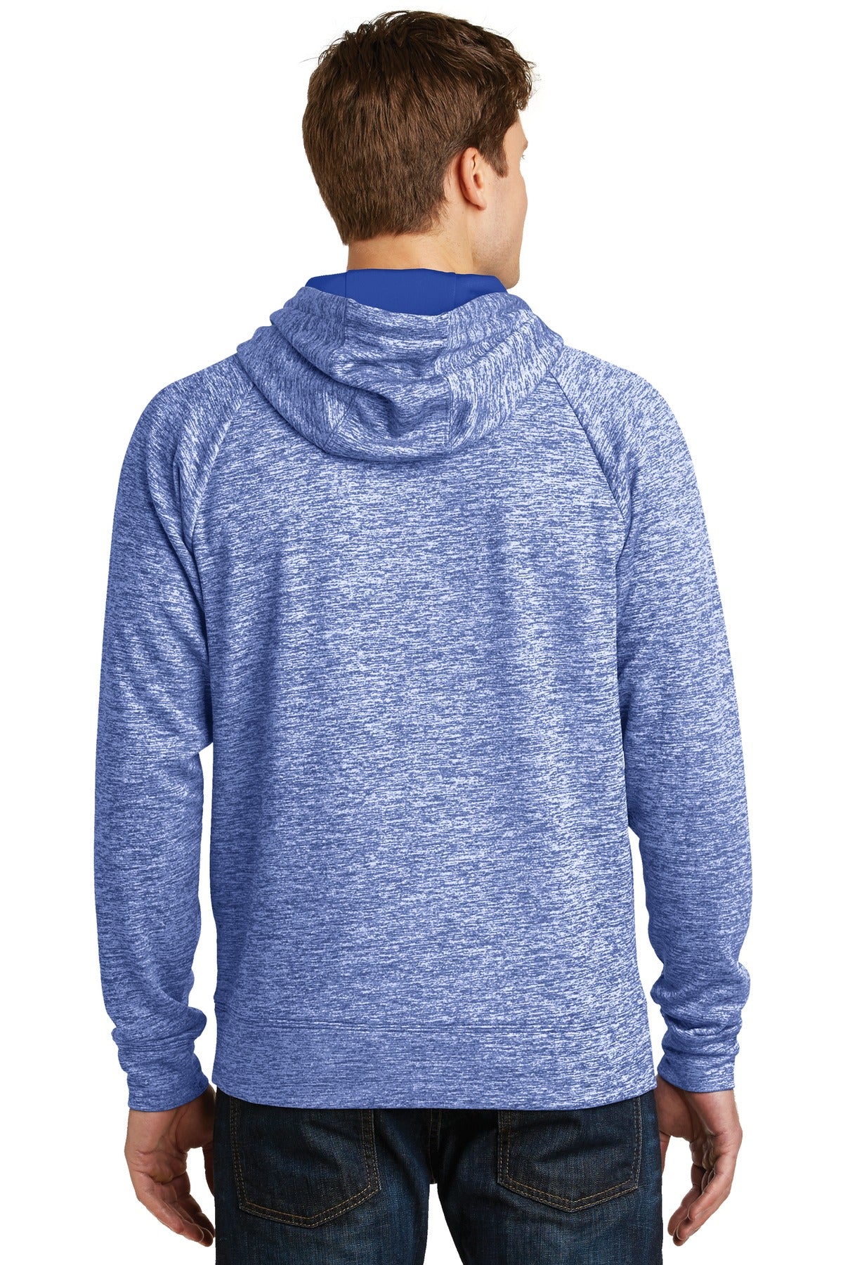 Sport-Tek® PosiCharge® Electric Heather Fleece Hooded Pullover