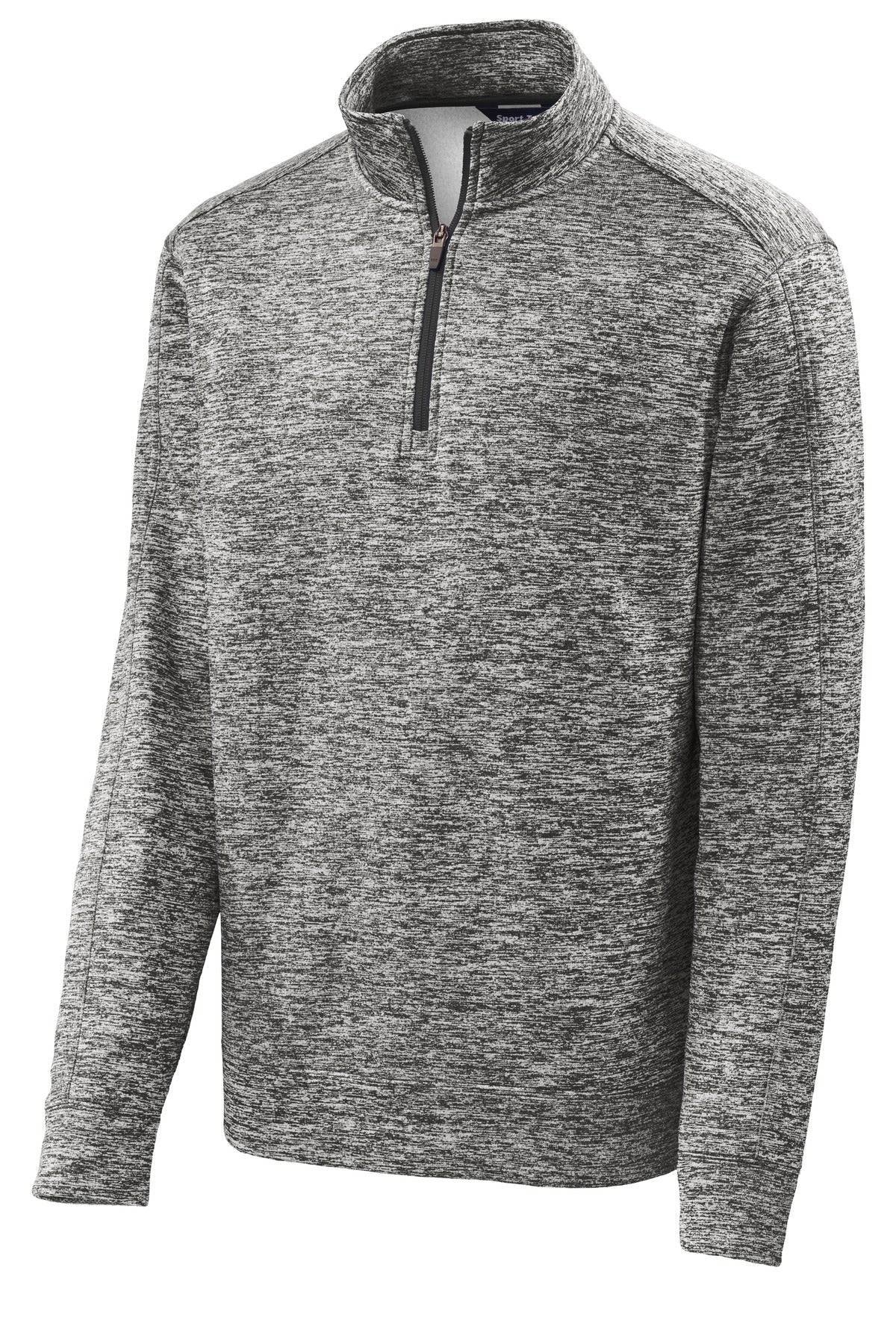 Sport-Tek® PosiCharge® Electric Heather Fleece 1/4-Zip Pullover