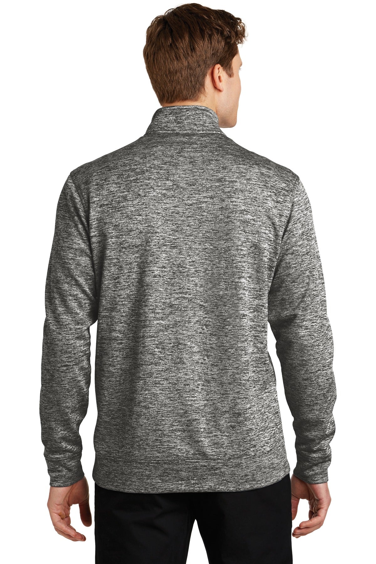Sport-Tek® PosiCharge® Electric Heather Fleece 1/4-Zip Pullover