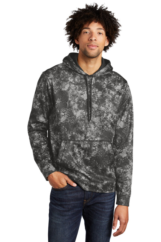 Sport-Tek® Sport-Wick® Mineral Freeze Fleece Hooded Pullover