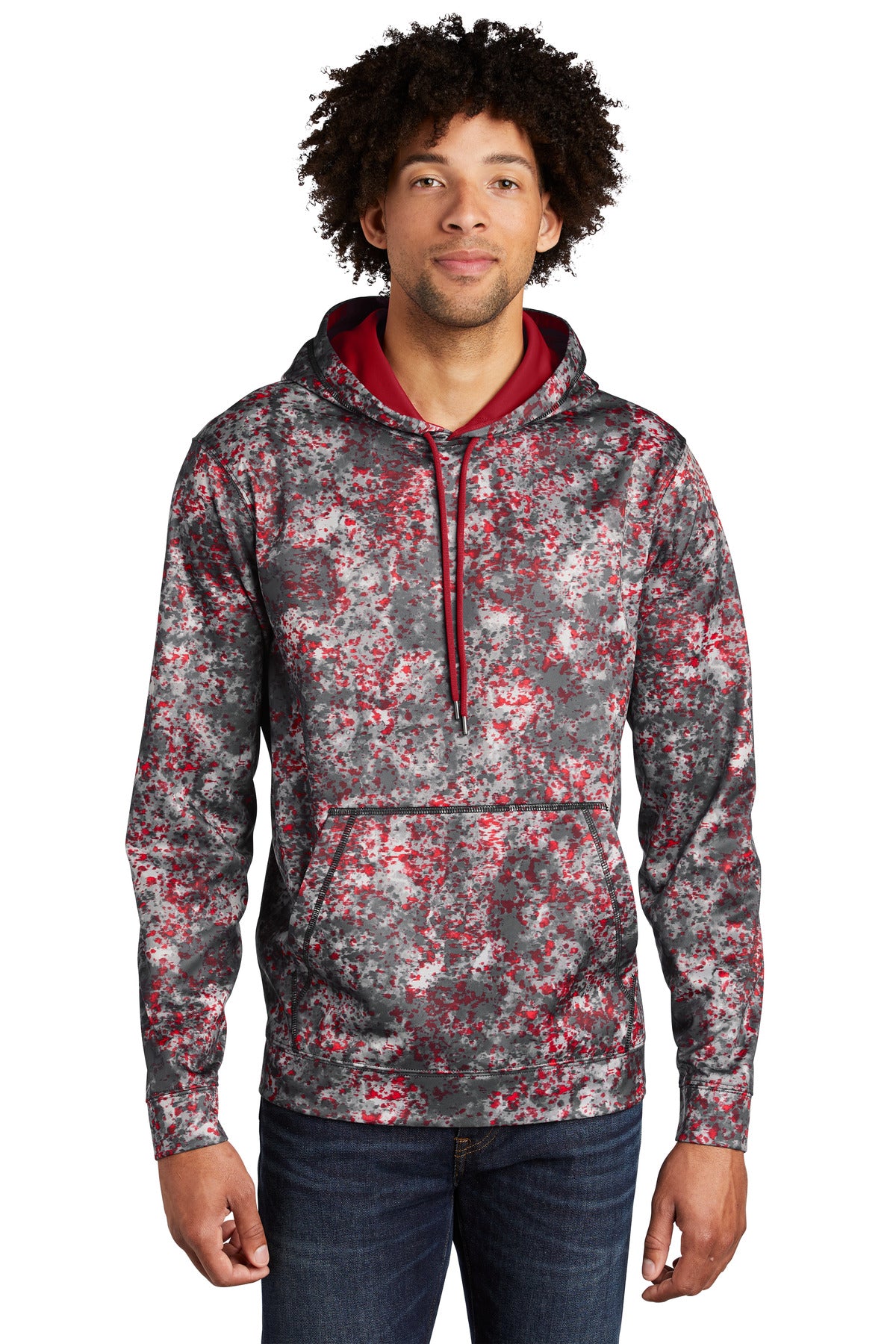 Sport-Tek® Sport-Wick® Mineral Freeze Fleece Hooded Pullover