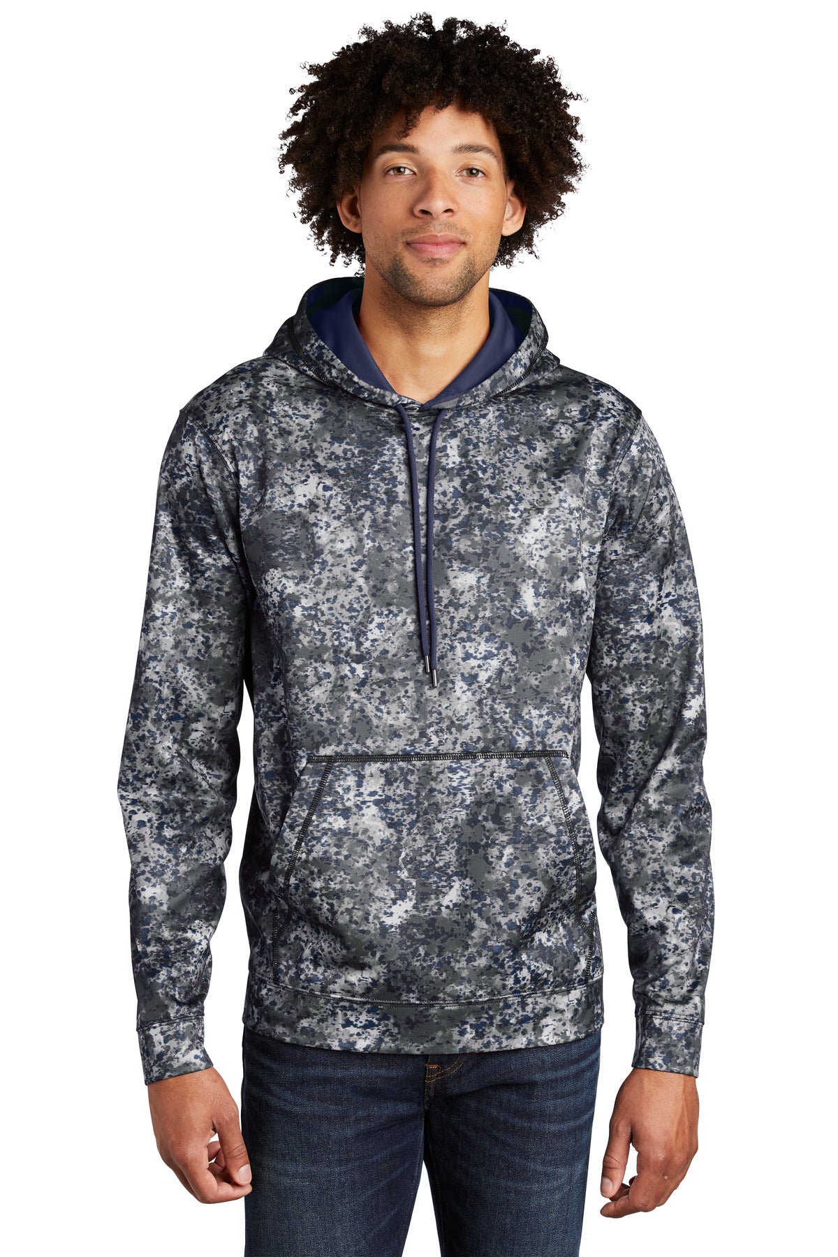 Sport-Tek® Sport-Wick® Mineral Freeze Fleece Hooded Pullover