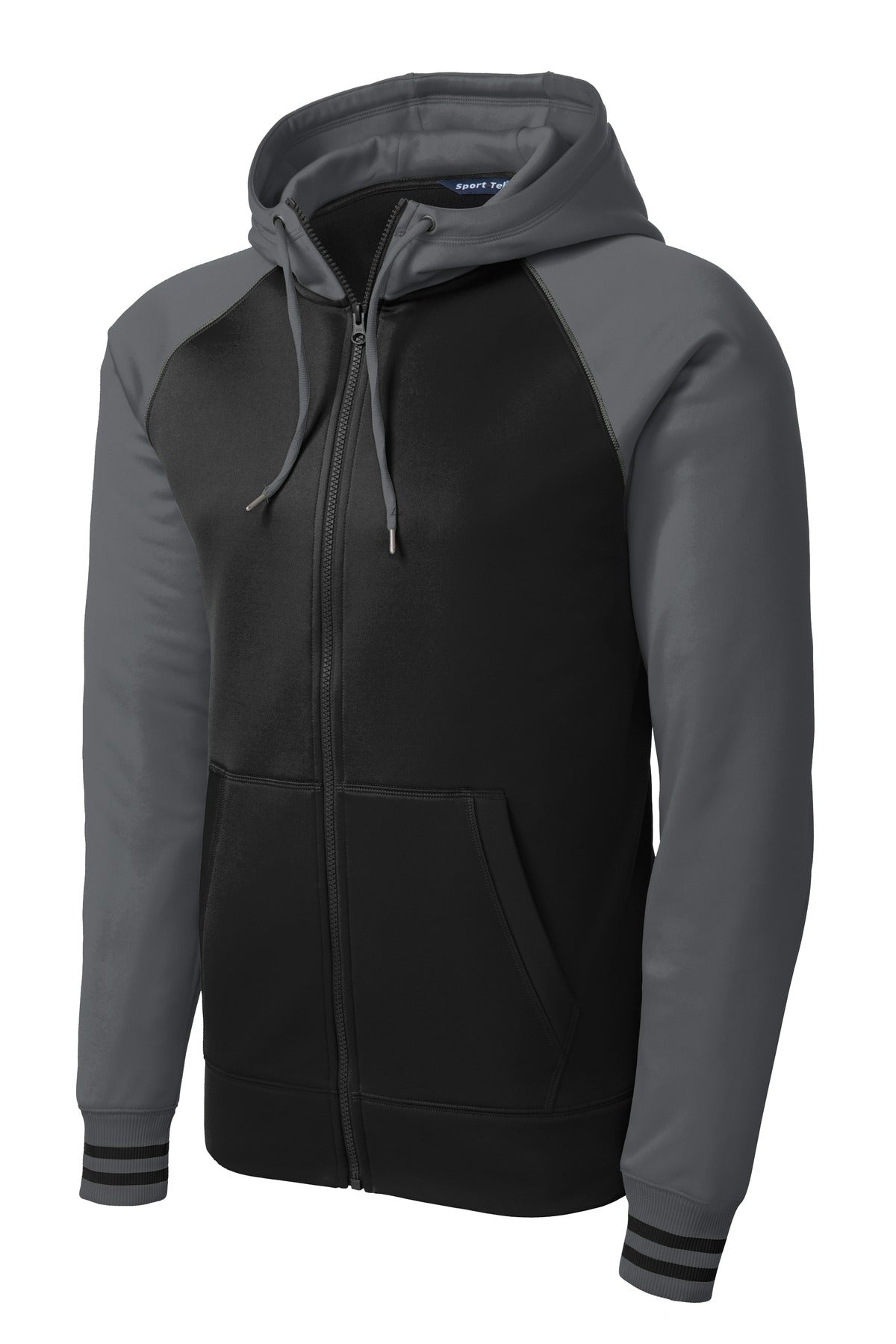 Sport-Tek® Sport-Wick® Varsity Fleece Full-Zip Hooded Jacket