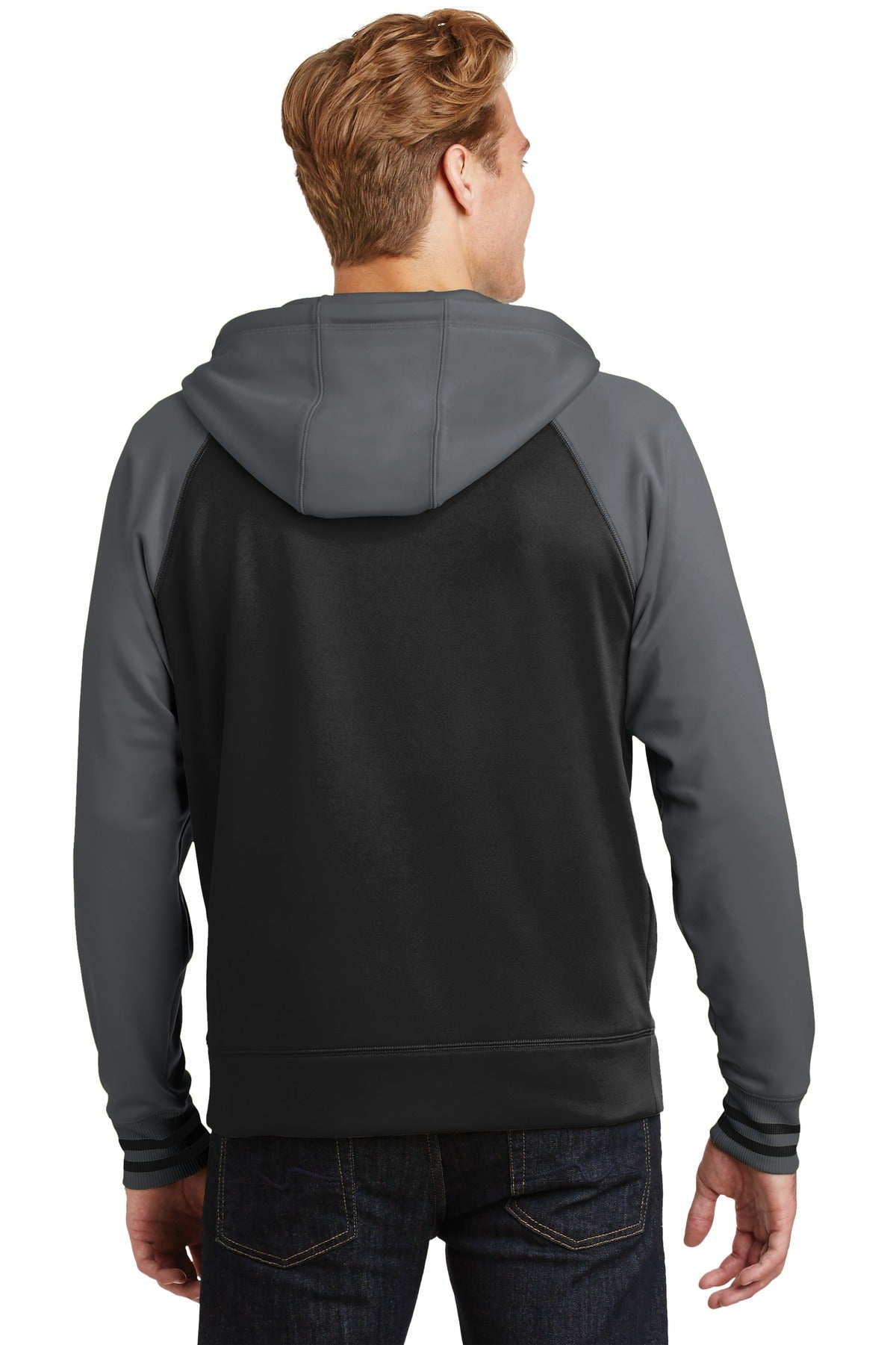 Sport-Tek® Sport-Wick® Varsity Fleece Full-Zip Hooded Jacket