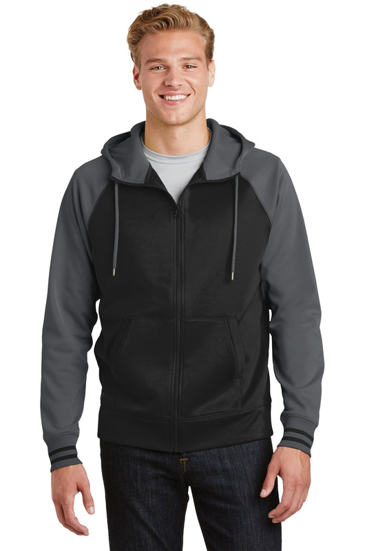 Sport-Tek® Sport-Wick® Varsity Fleece Full-Zip Hooded Jacket