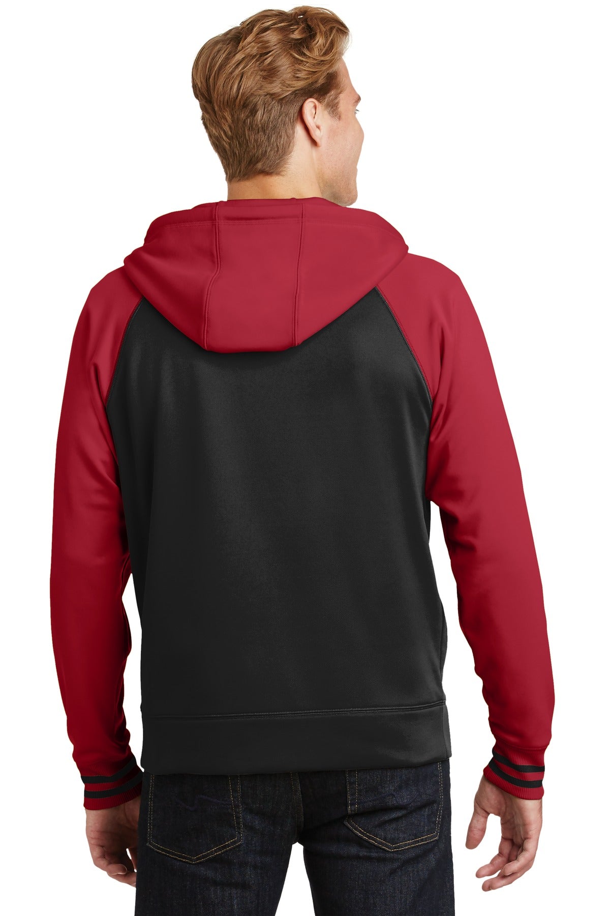 Sport-Tek® Sport-Wick® Varsity Fleece Full-Zip Hooded Jacket