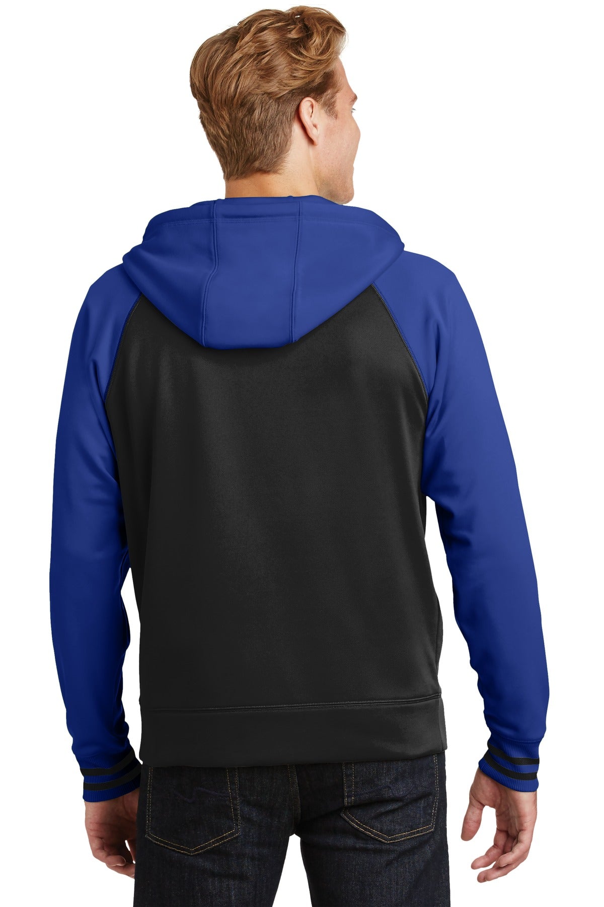 Sport-Tek® Sport-Wick® Varsity Fleece Full-Zip Hooded Jacket