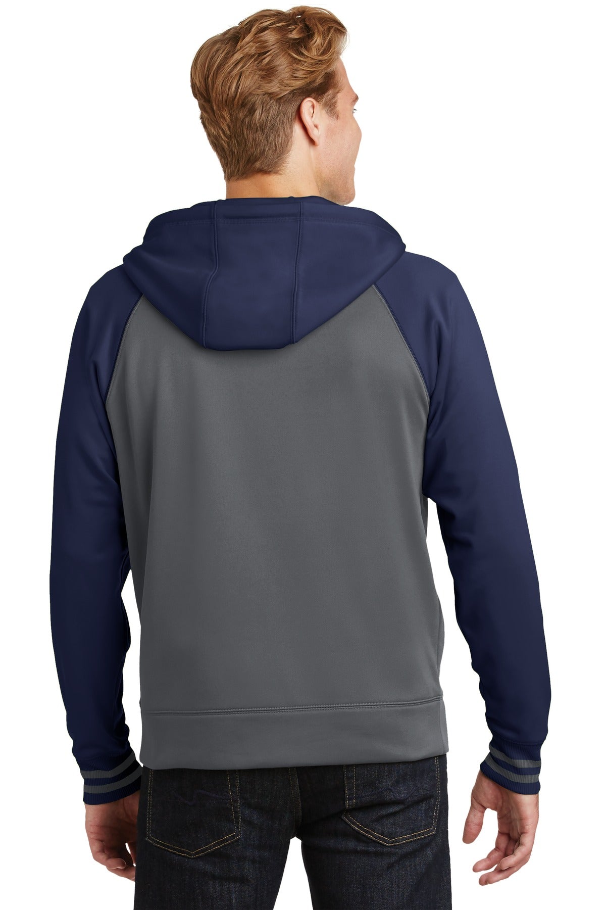 Sport-Tek® Sport-Wick® Varsity Fleece Full-Zip Hooded Jacket