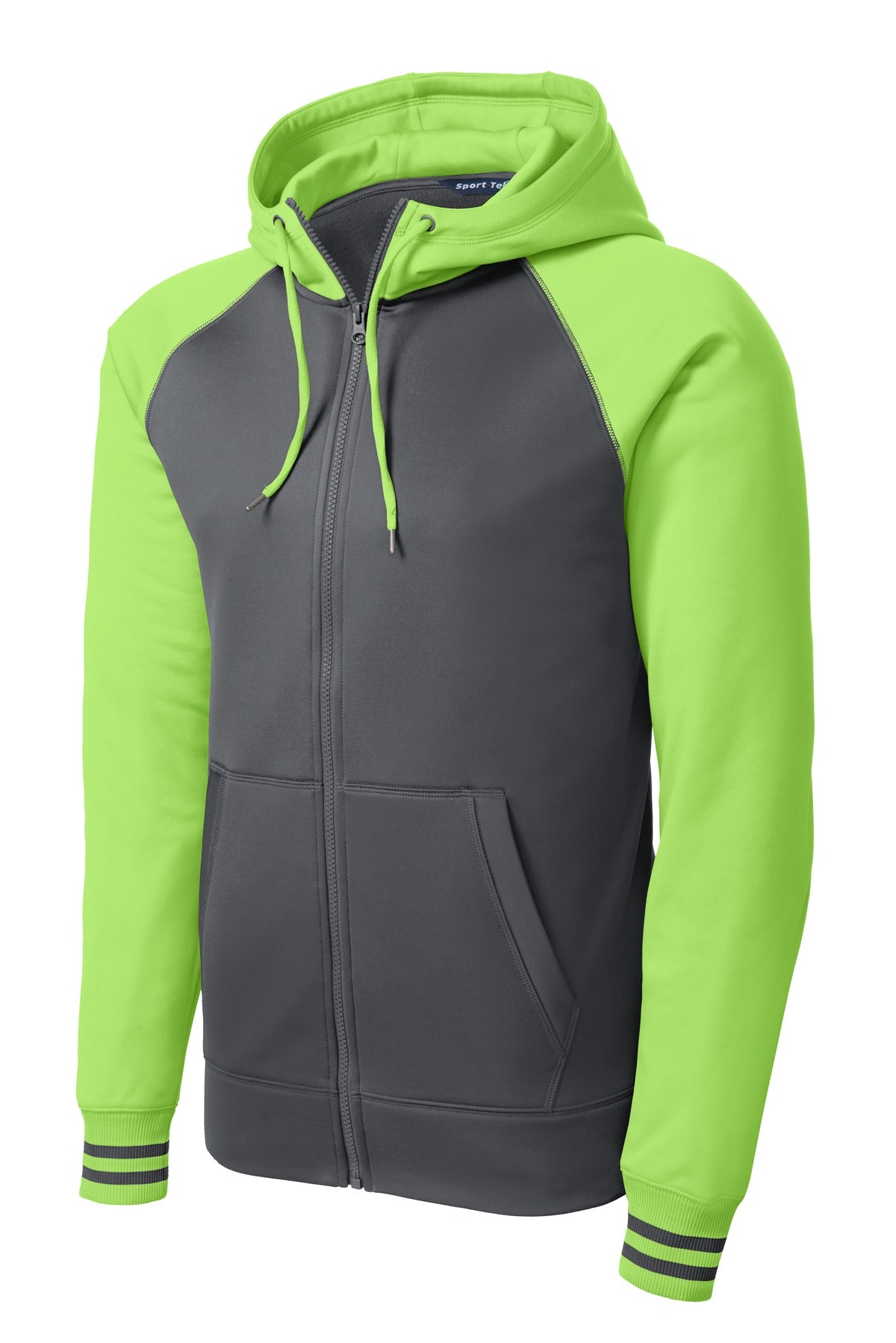Sport-Tek® Sport-Wick® Varsity Fleece Full-Zip Hooded Jacket