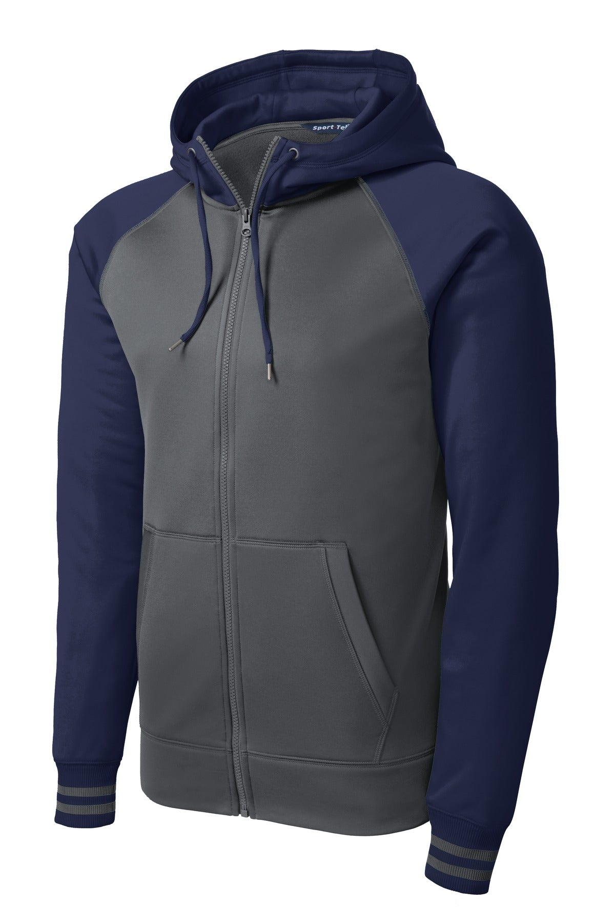 Sport-Tek® Sport-Wick® Varsity Fleece Full-Zip Hooded Jacket