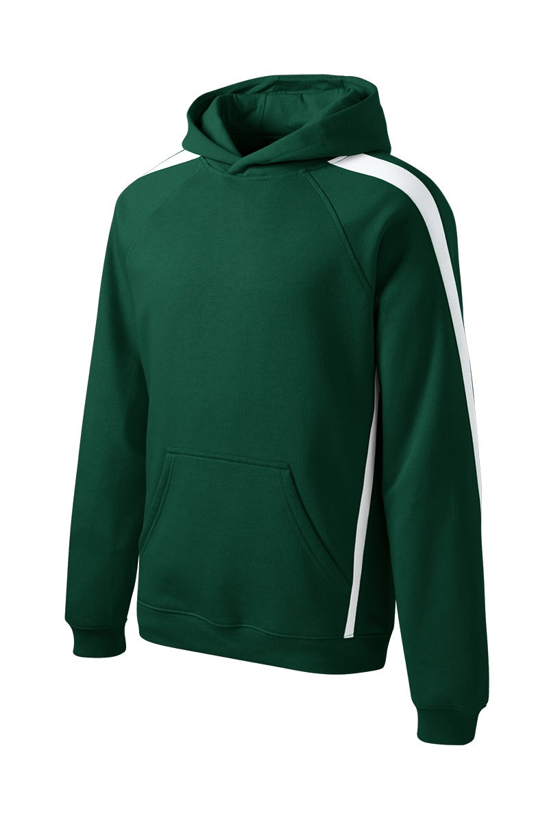 Sport-Tek® Sleeve Stripe Pullover Hooded Sweatshirt