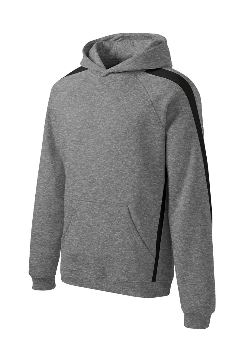 Sport-Tek® Sleeve Stripe Pullover Hooded Sweatshirt