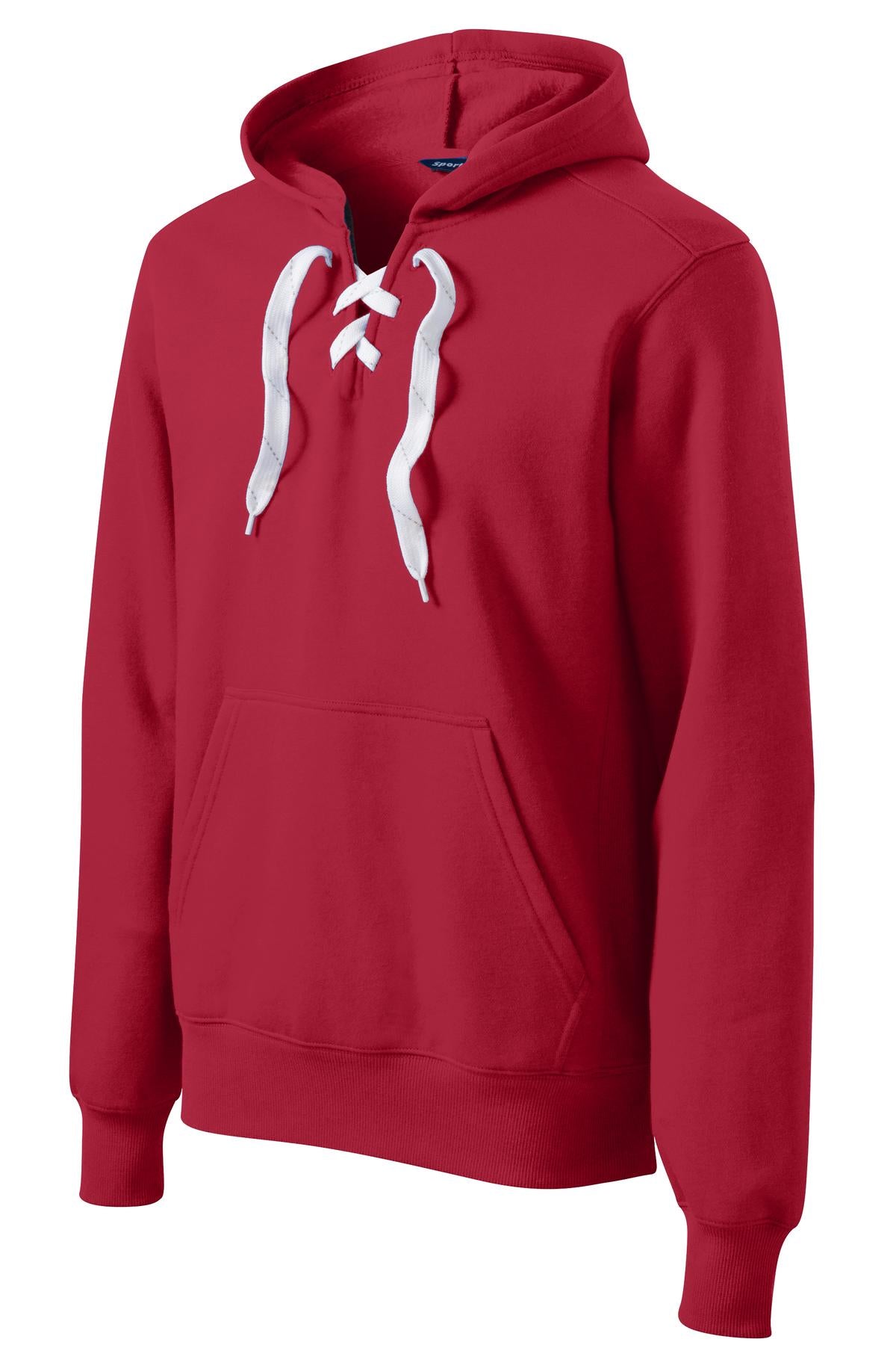 Sport-Tek® Lace Up Pullover Hooded Sweatshirt