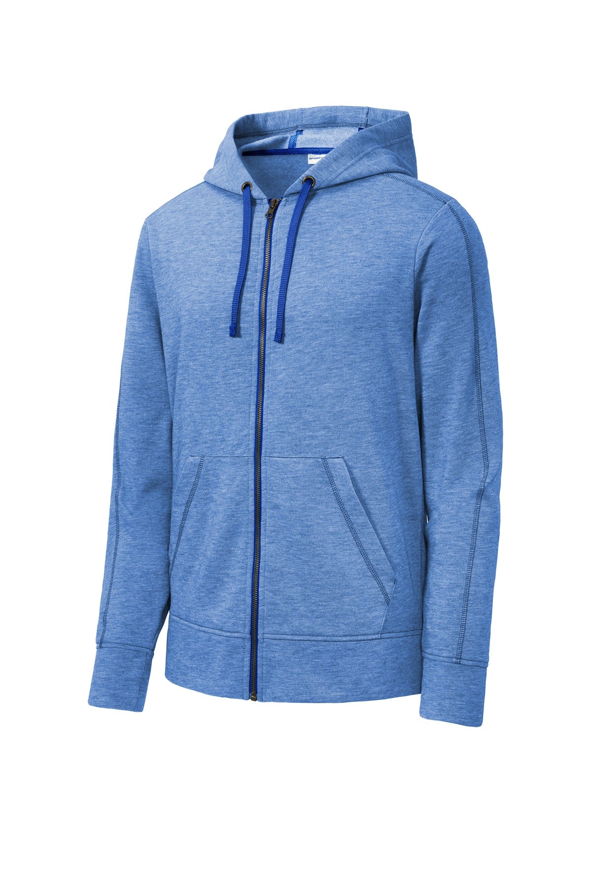 Sport-Tek® PosiCharge® Tri-Blend Wicking Fleece Full-Zip Hooded Jacket