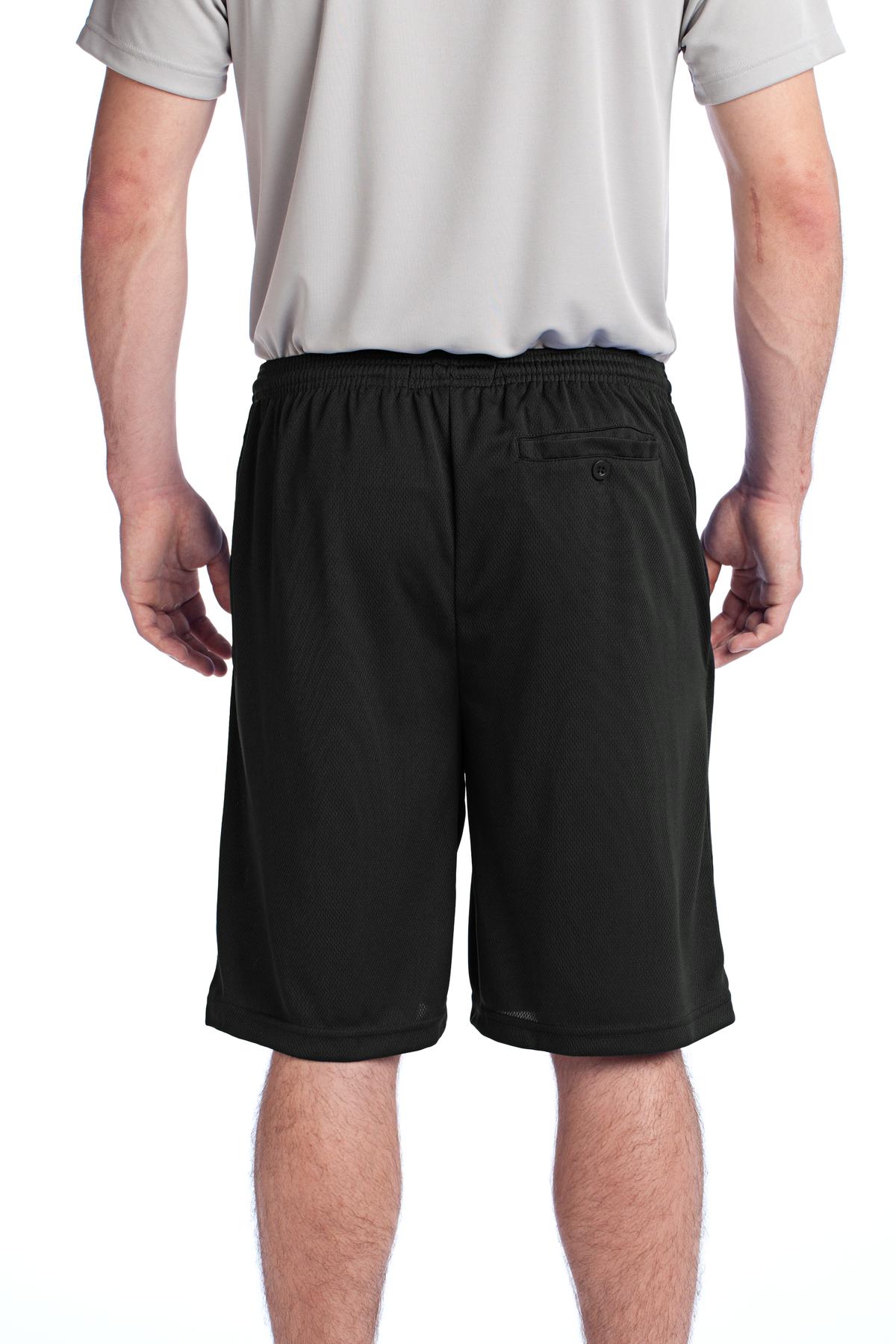 Sport-Tek® PosiCharge® Tough Mesh Pocket Short
