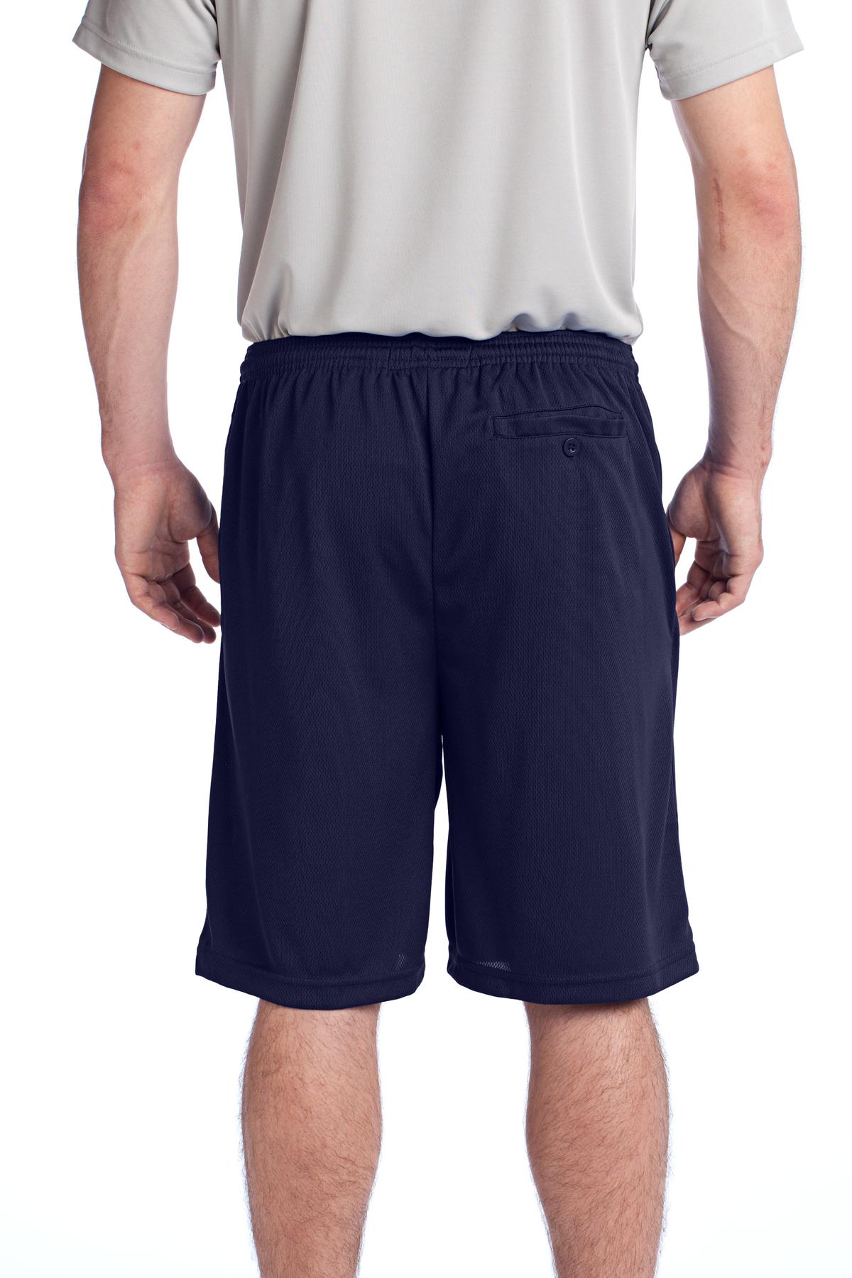 Sport-Tek® PosiCharge® Tough Mesh Pocket Short