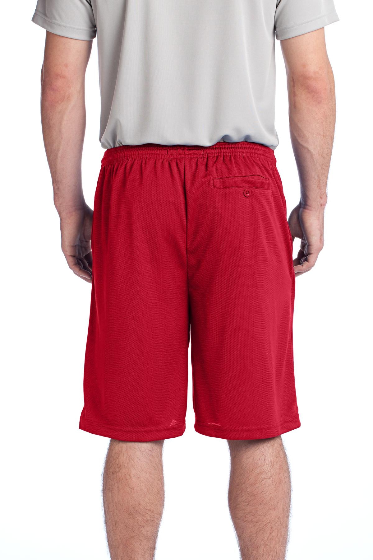 Sport-Tek® PosiCharge® Tough Mesh Pocket Short