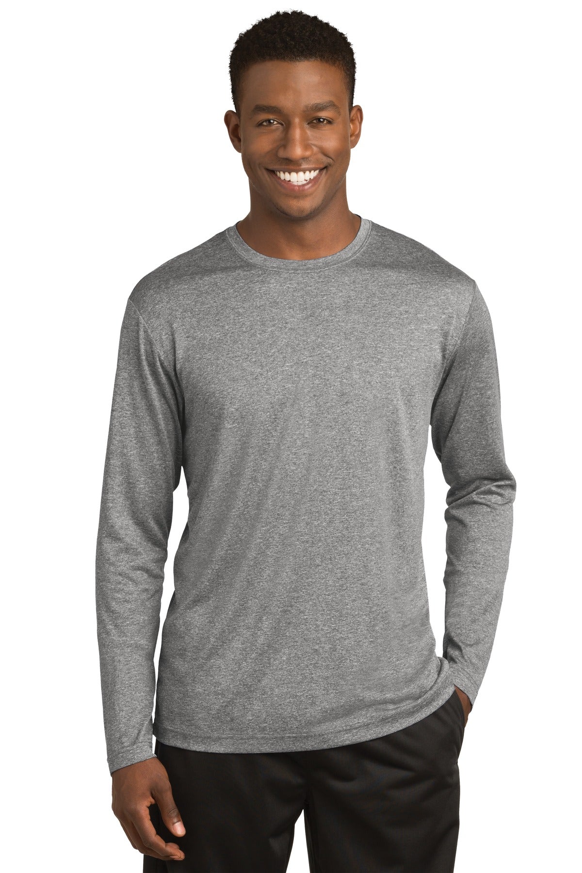 Sport-Tek® Long Sleeve Heather Contender Tee