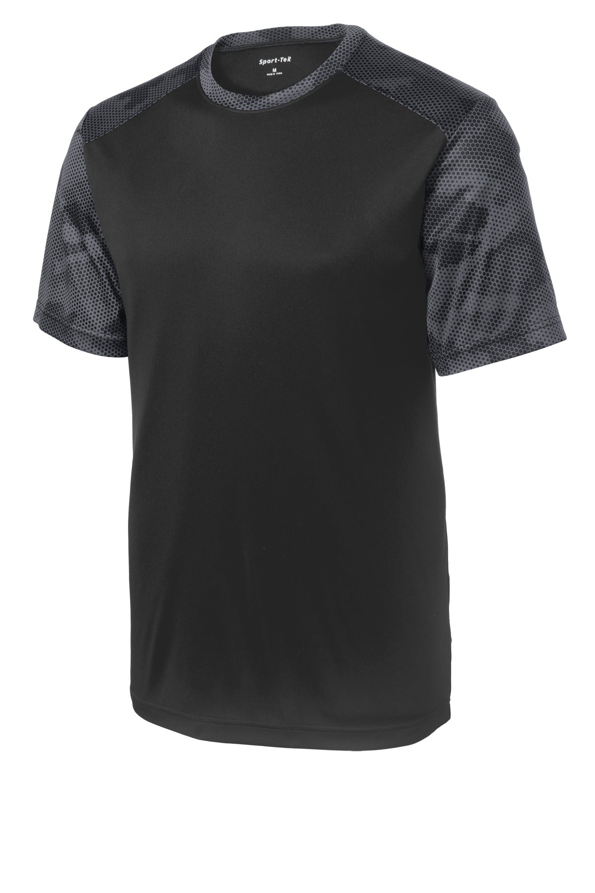 Sport-Tek® CamoHex Colorblock Tee