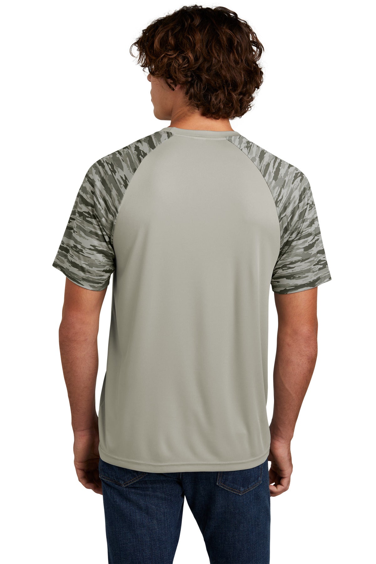 Sport-Tek® Drift Camo Colorblock Tee