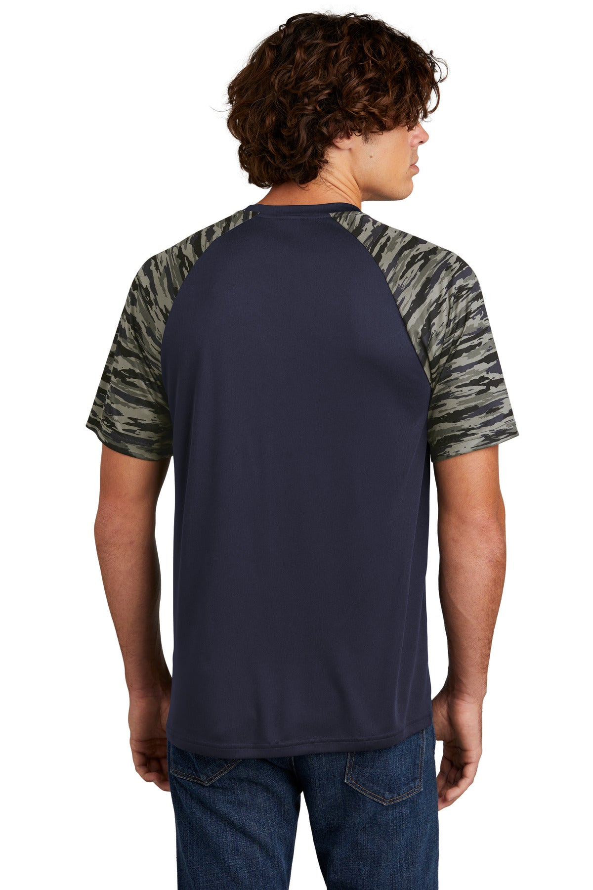Sport-Tek® Drift Camo Colorblock Tee