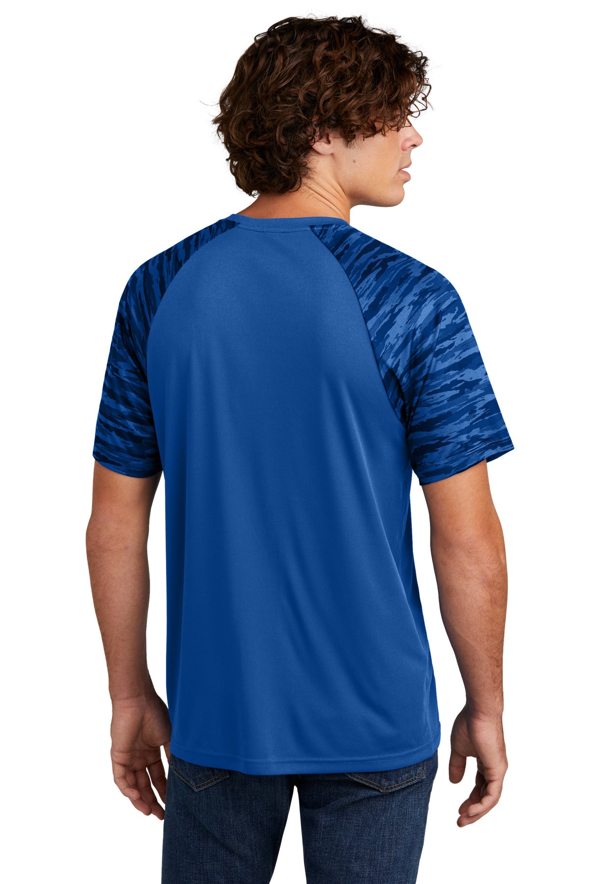 Sport-Tek® Drift Camo Colorblock Tee