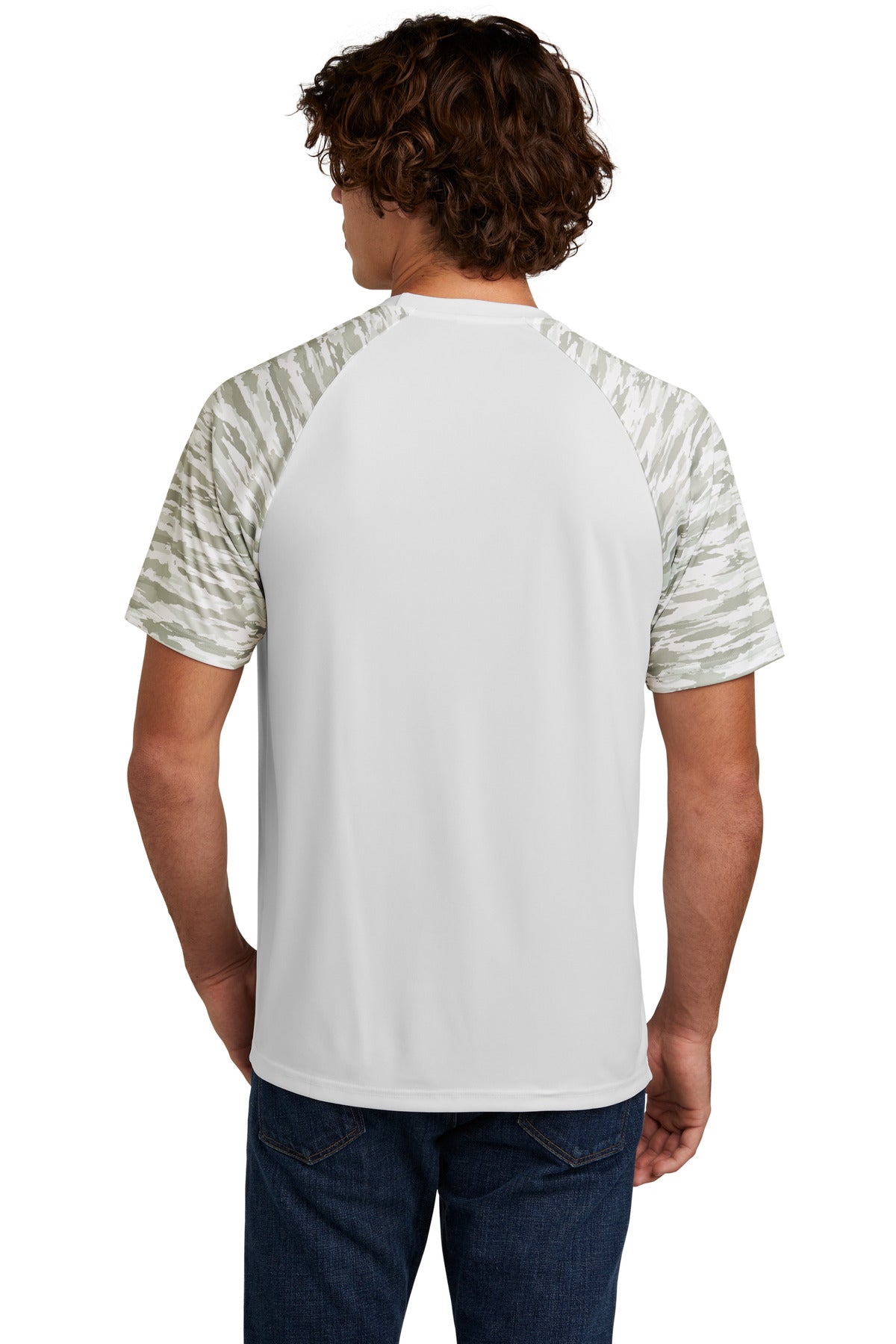 Sport-Tek® Drift Camo Colorblock Tee