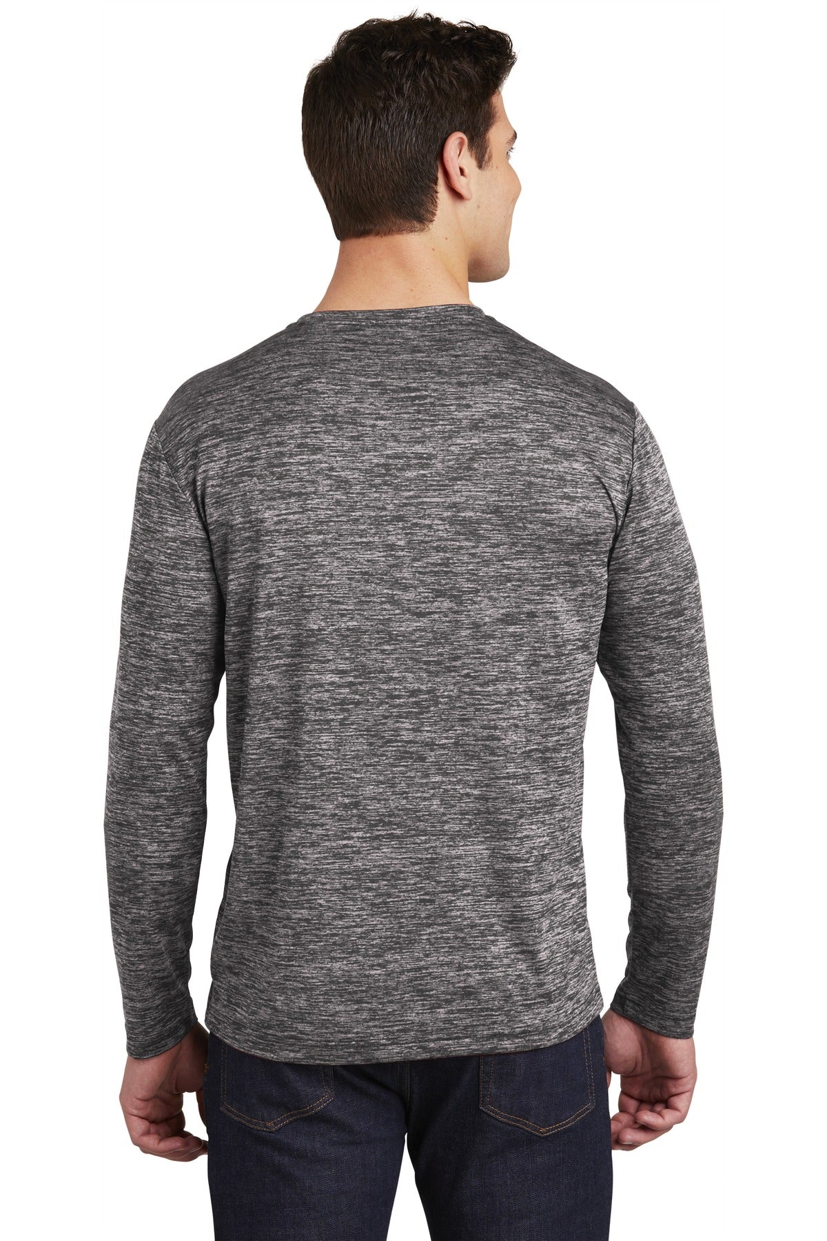Sport-Tek® PosiCharge® Long Sleeve Electric Heather Tee