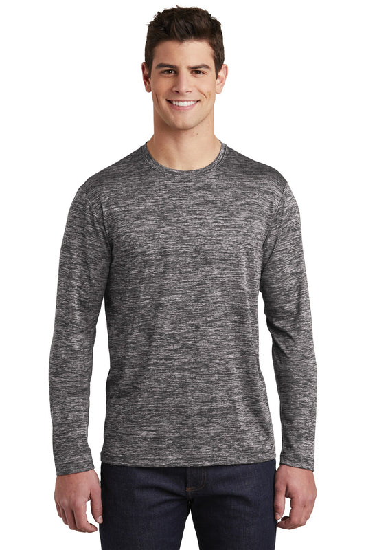 Sport-Tek® PosiCharge® Long Sleeve Electric Heather Tee