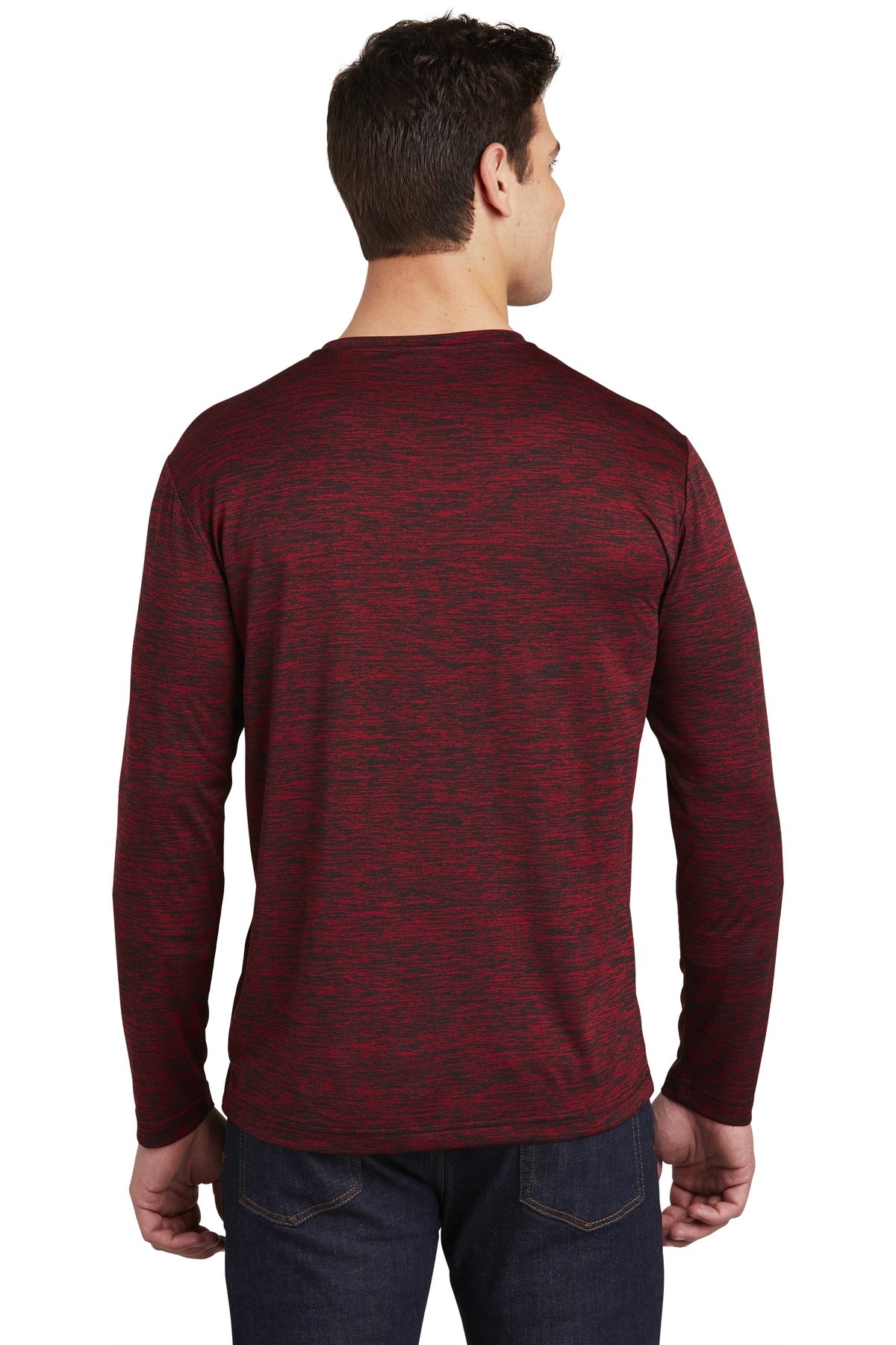 Sport-Tek® PosiCharge® Long Sleeve Electric Heather Tee