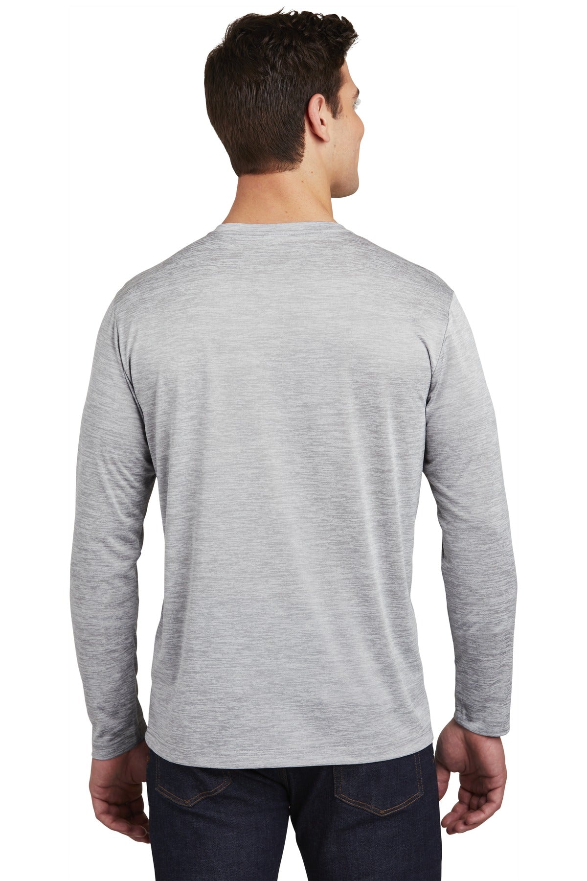 Sport-Tek® PosiCharge® Long Sleeve Electric Heather Tee