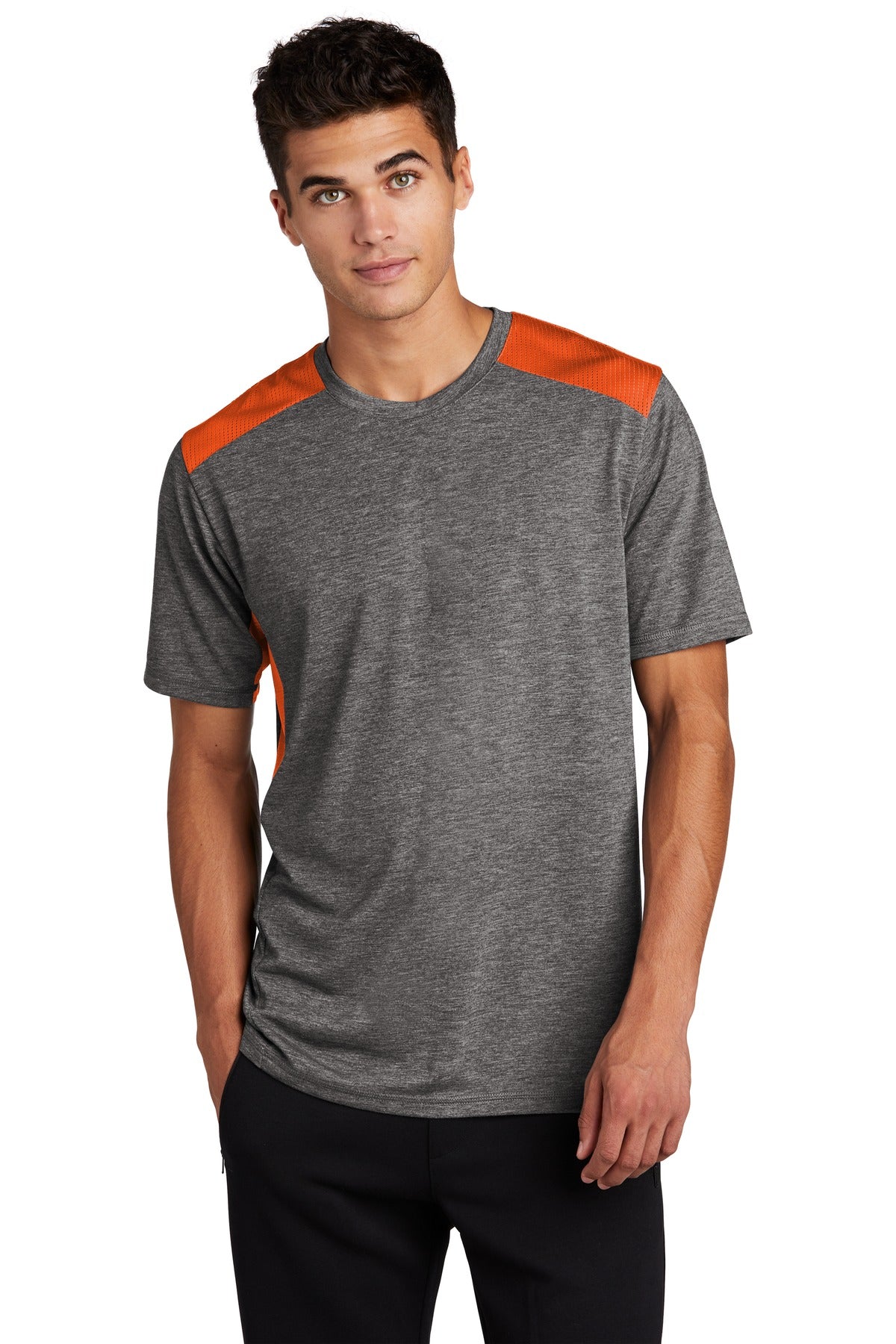 Sport-Tek® PosiCharge® Tri-Blend Wicking Draft Tee