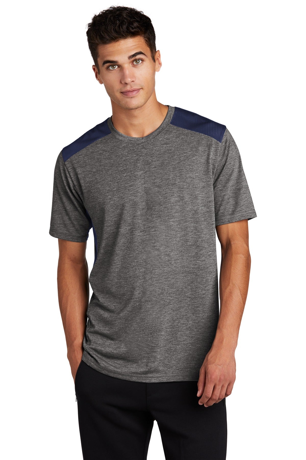 Sport-Tek® PosiCharge® Tri-Blend Wicking Draft Tee