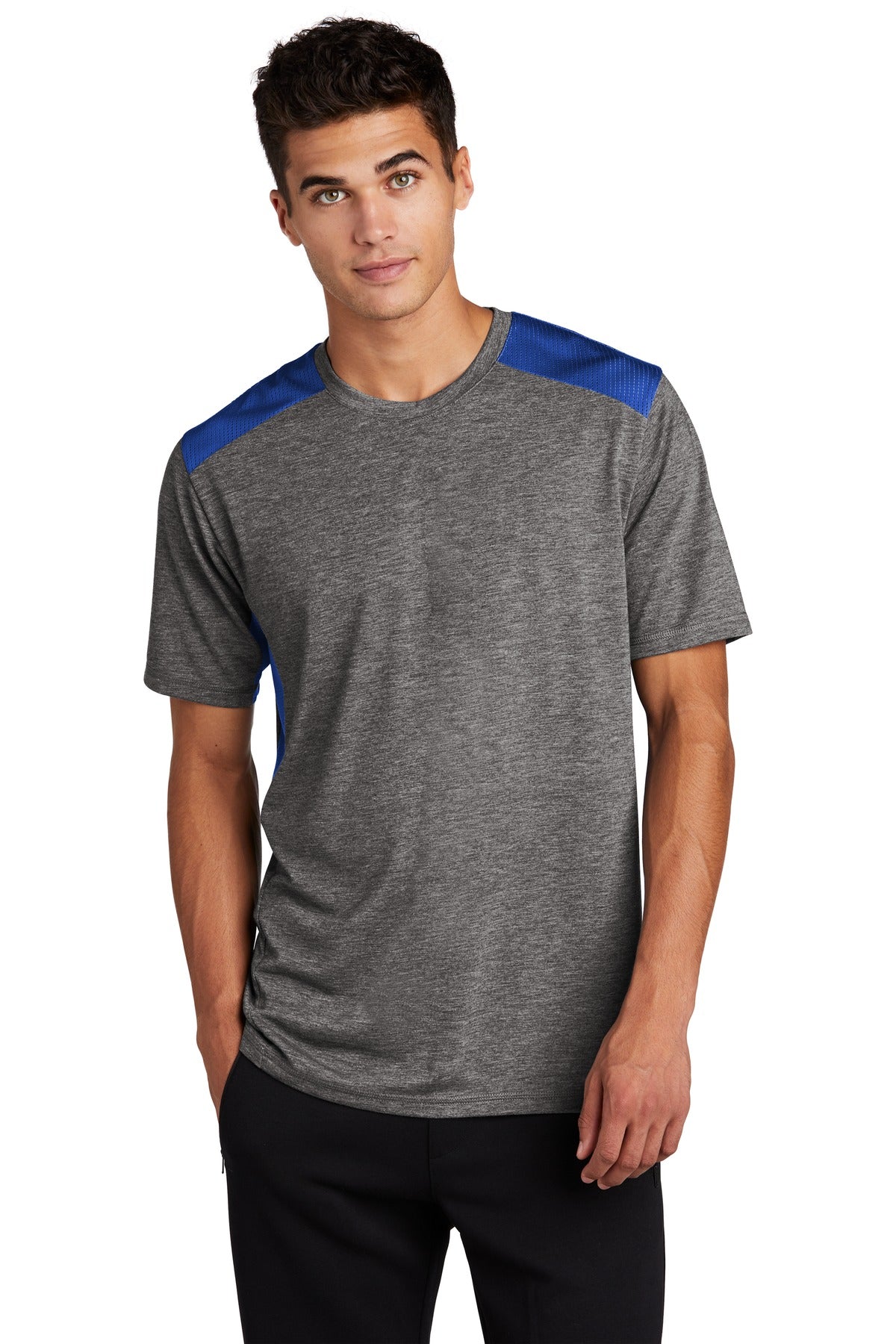 Sport-Tek® PosiCharge® Tri-Blend Wicking Draft Tee