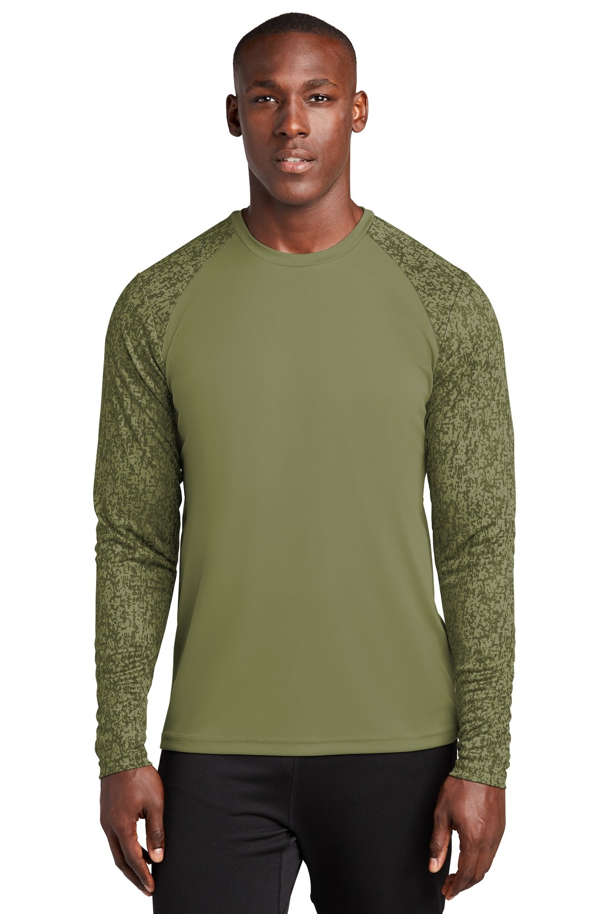 Sport-Tek® Long Sleeve Digi Camo Tee