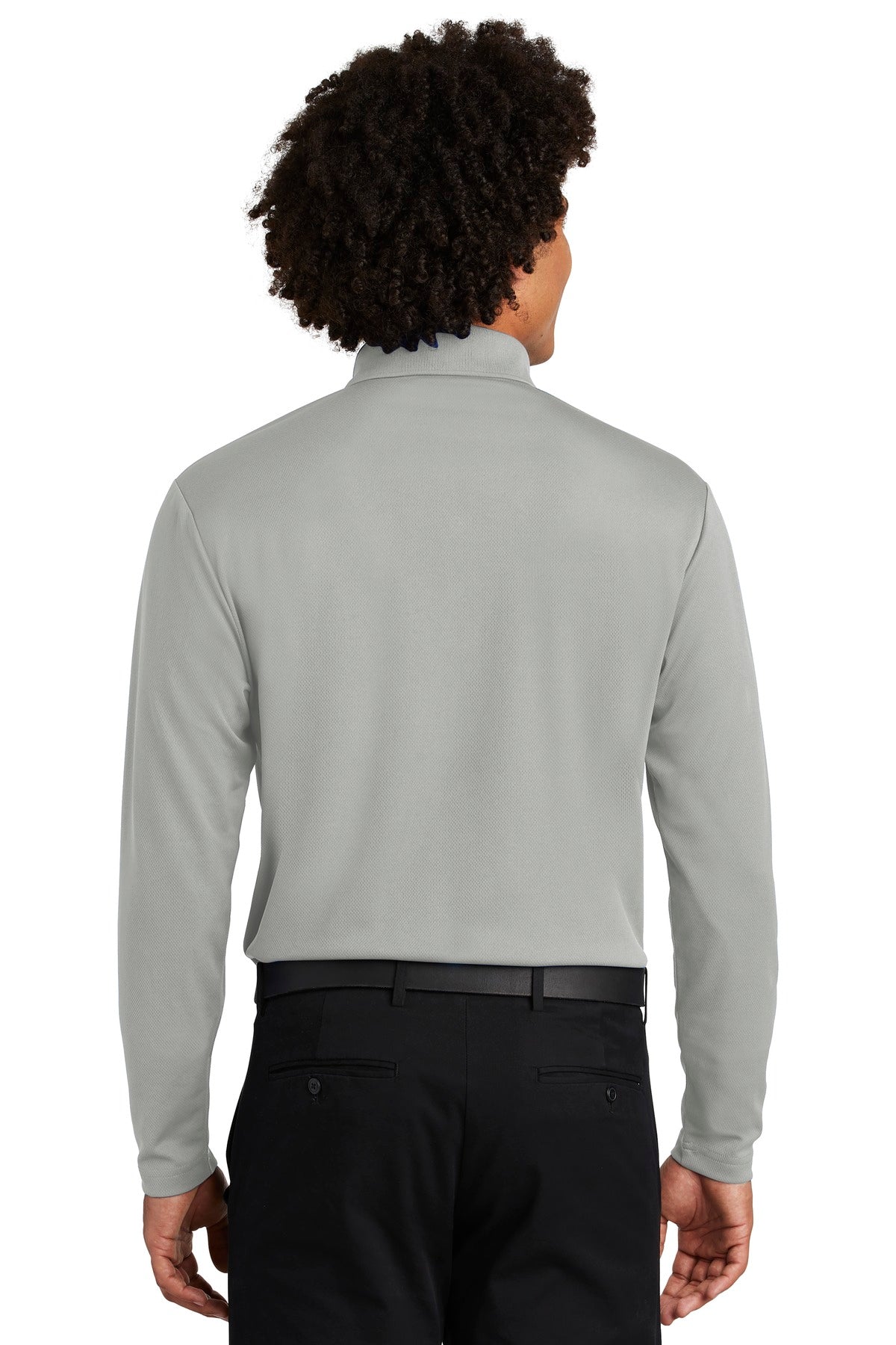Sport-Tek® PosiCharge® RacerMesh® Long Sleeve Polo