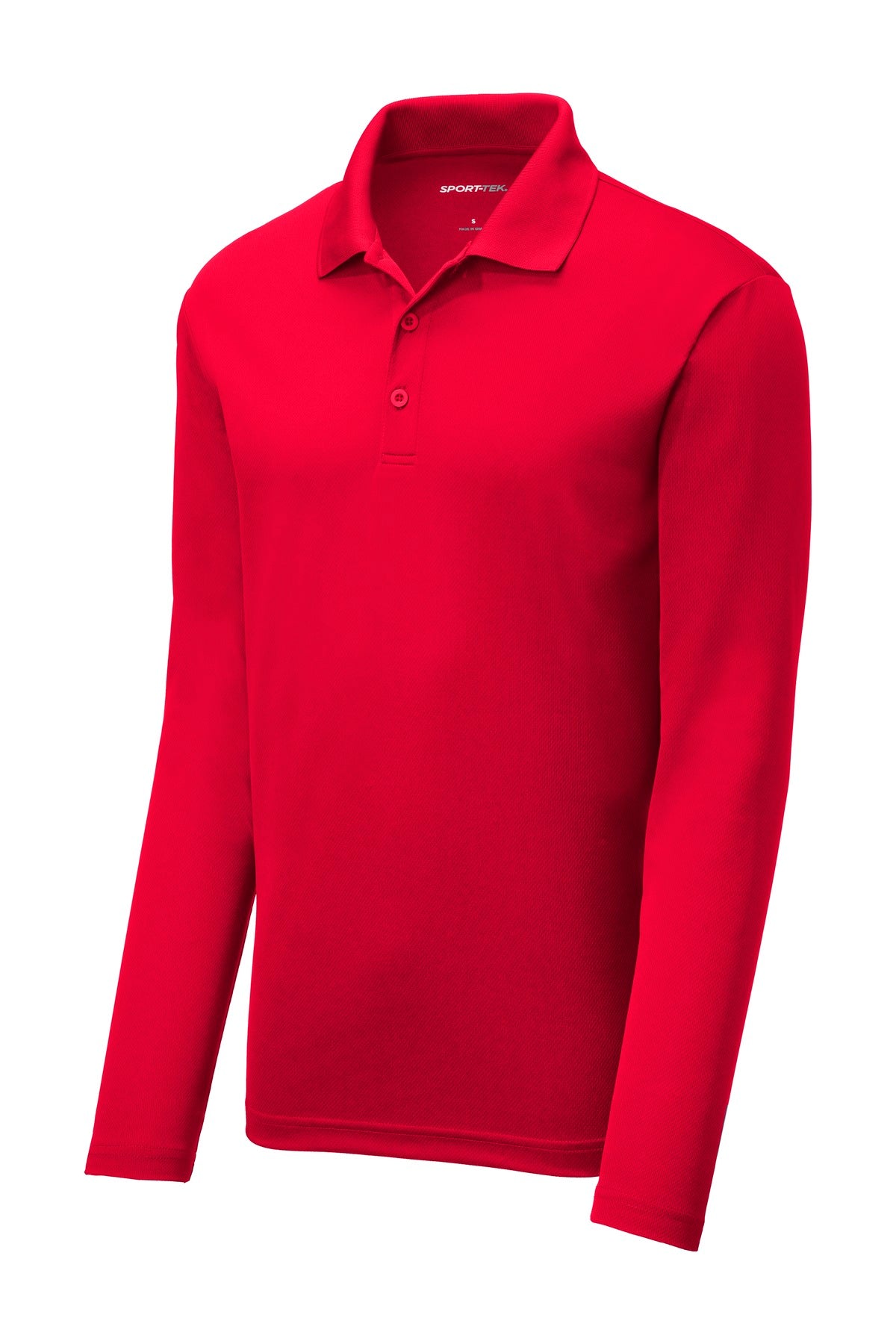 Sport-Tek® PosiCharge® RacerMesh® Long Sleeve Polo