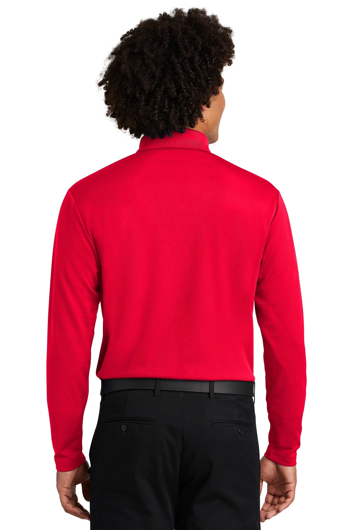 Sport-Tek® PosiCharge® RacerMesh® Long Sleeve Polo