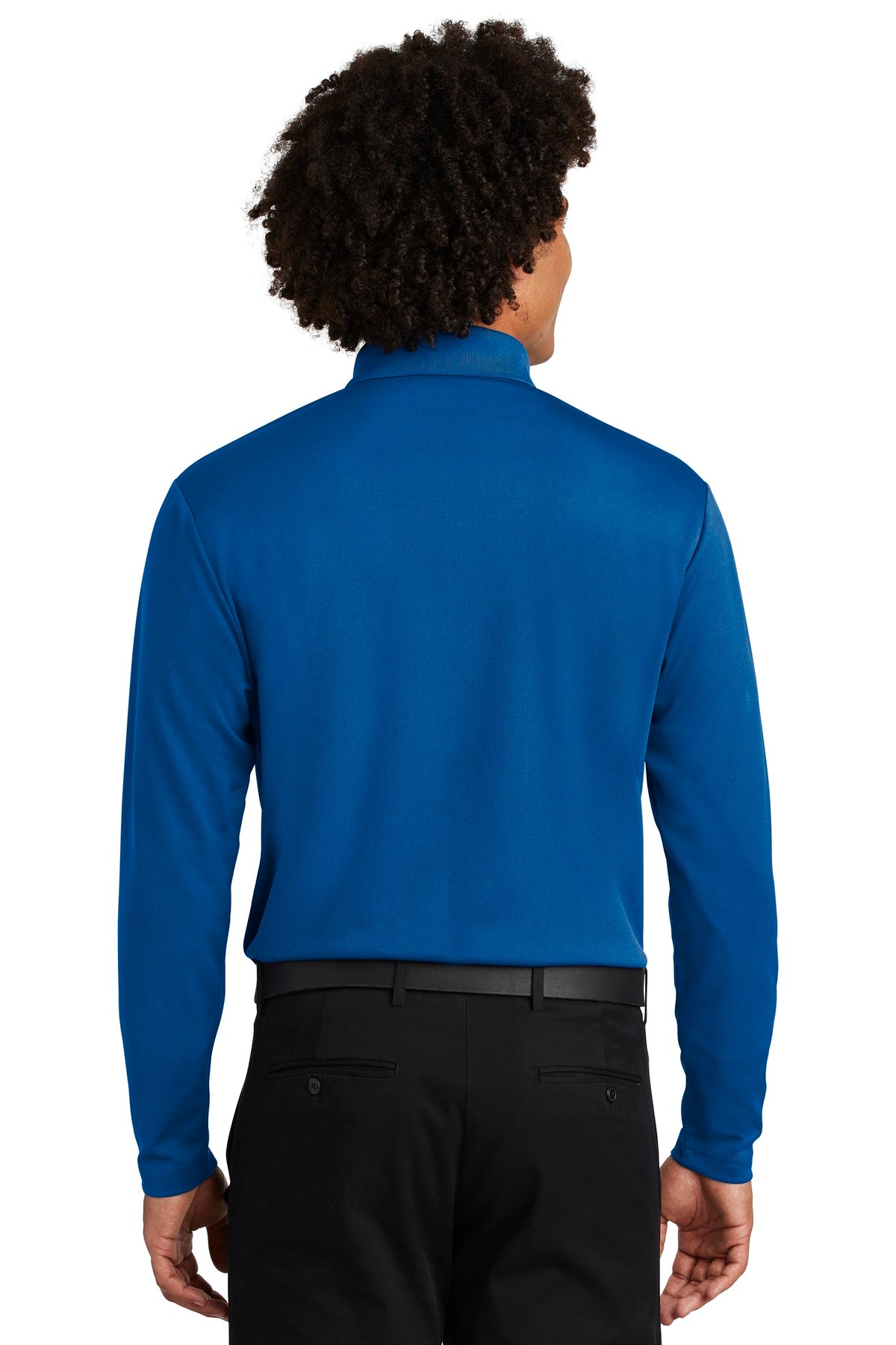 Sport-Tek® PosiCharge® RacerMesh® Long Sleeve Polo