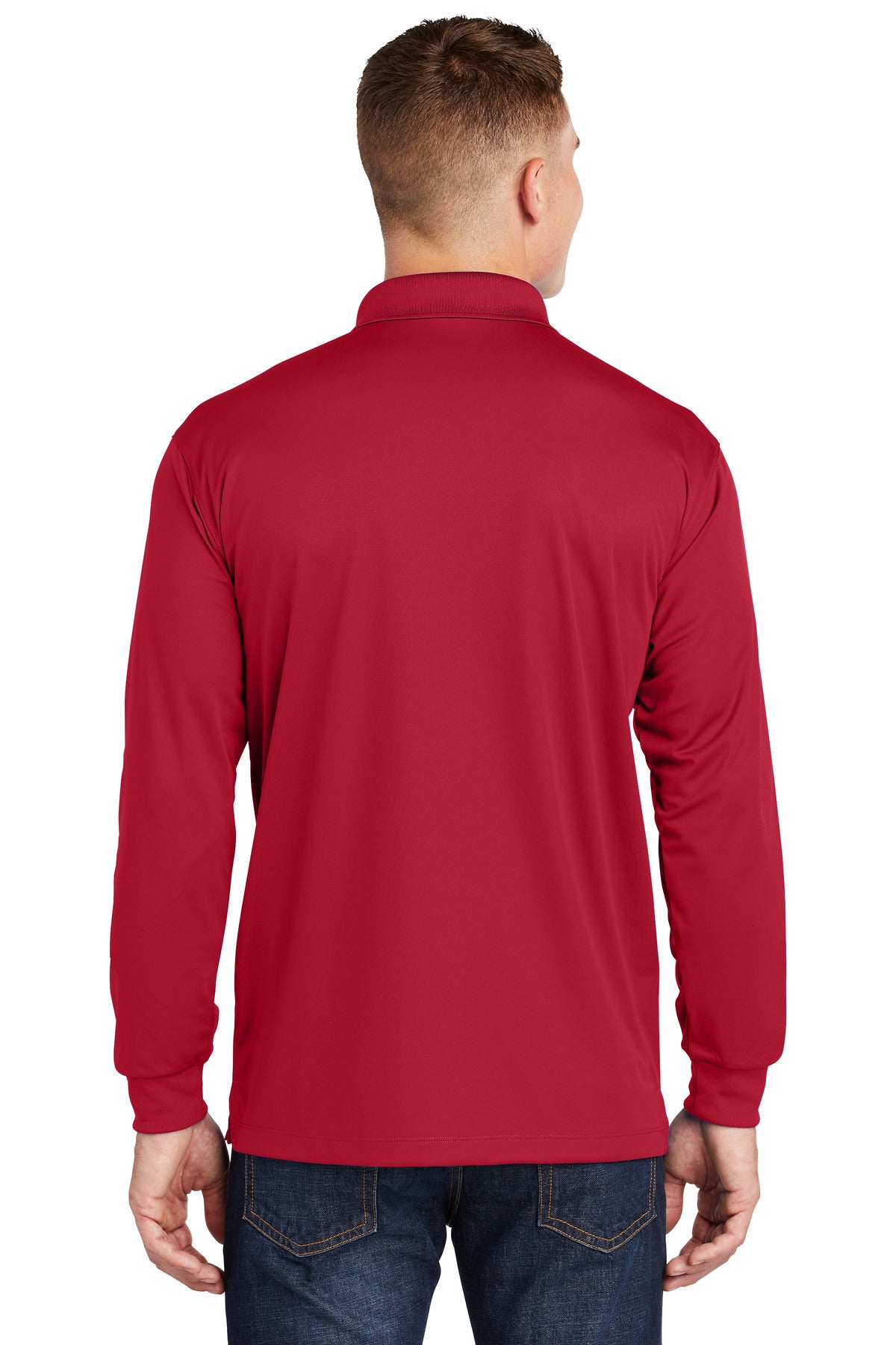 Sport-Tek® Long Sleeve Micropique Sport-Wick® Polo